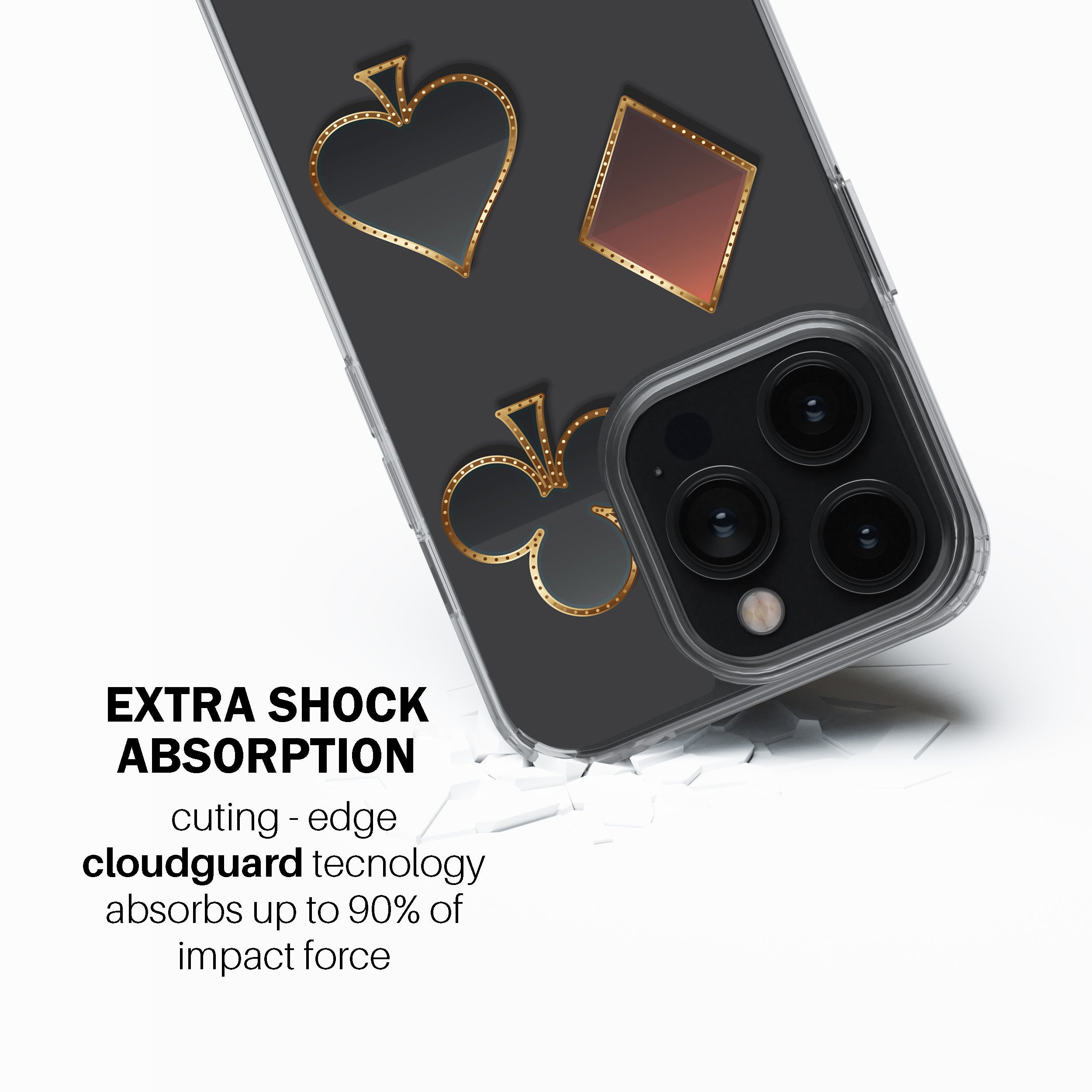 Card Suits Phone Cover