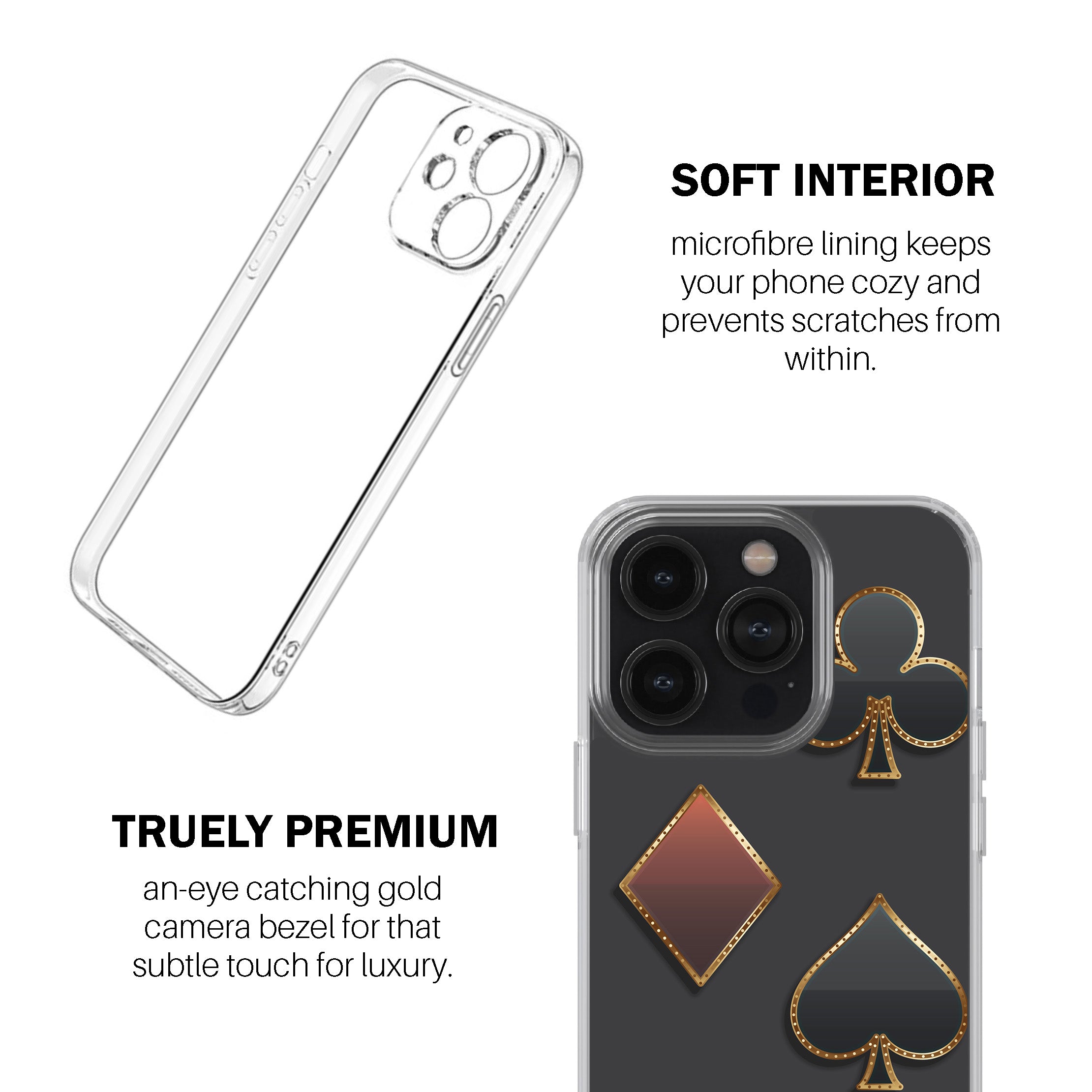 Card Suits Phone Cover