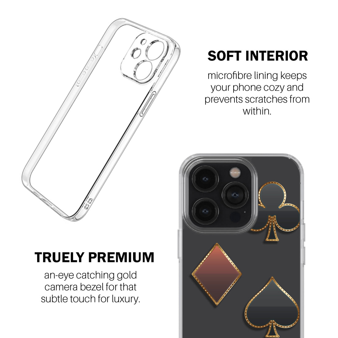 Card Suits Phone Cover