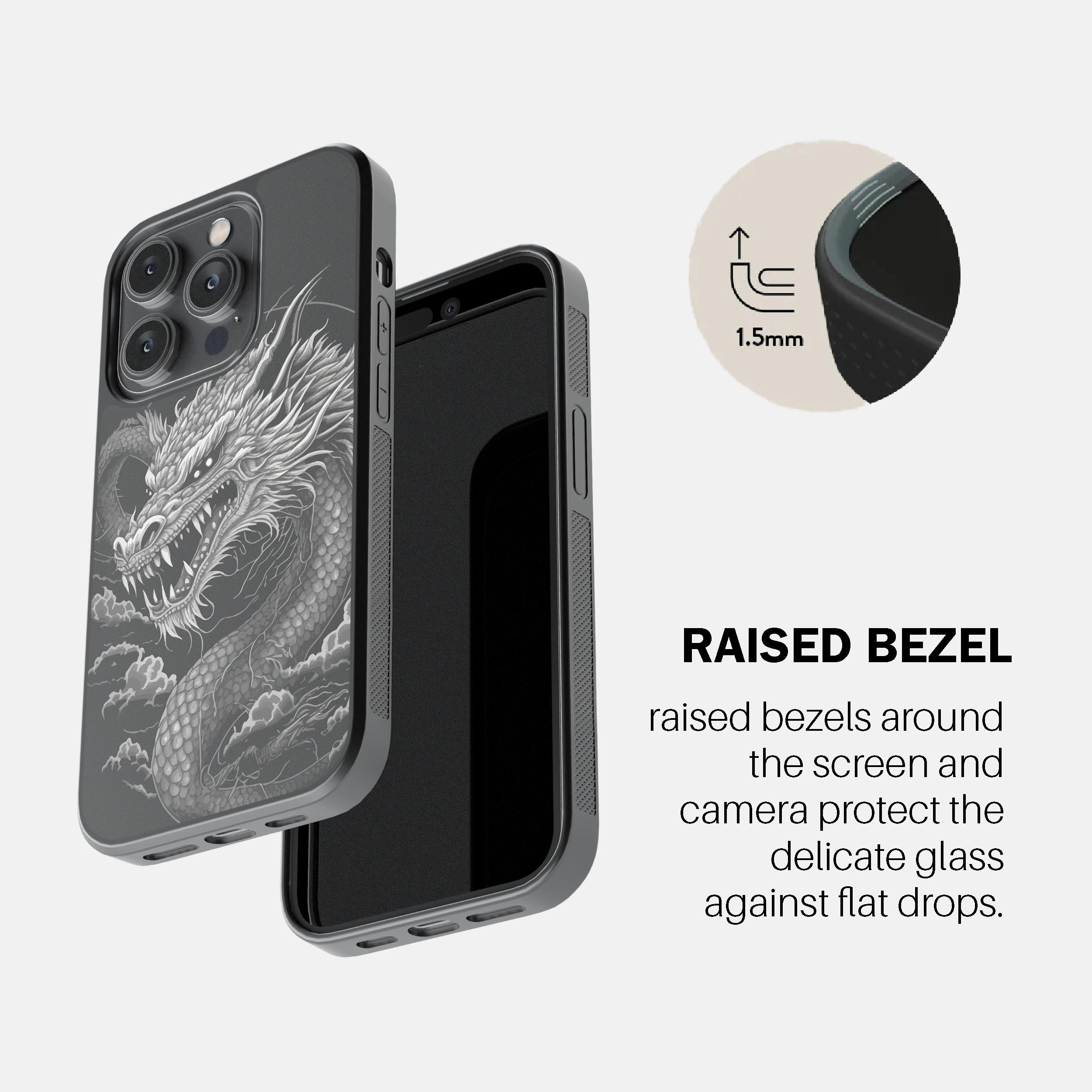 Dragon Sketch Design Phone Cover