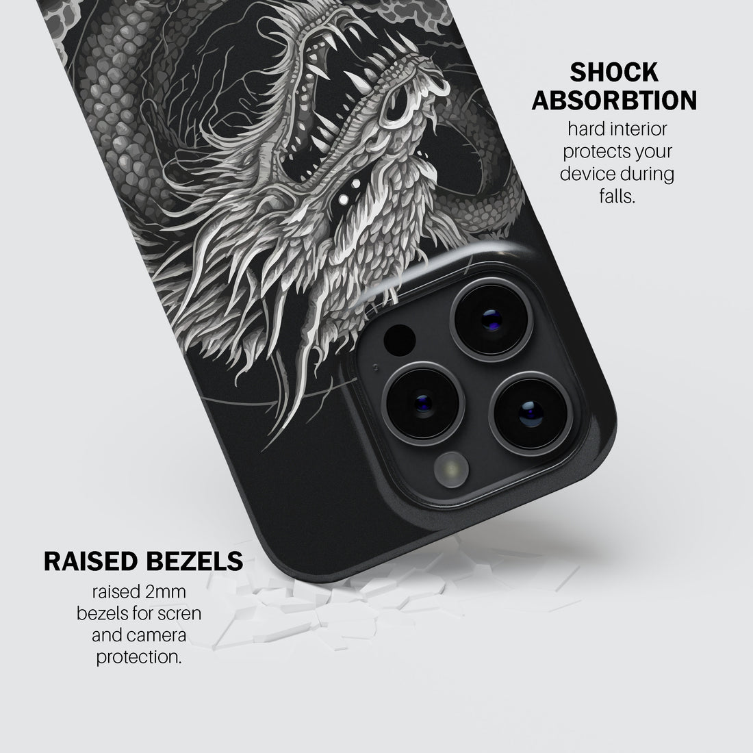 Dragon Sketch Design Phone Cover