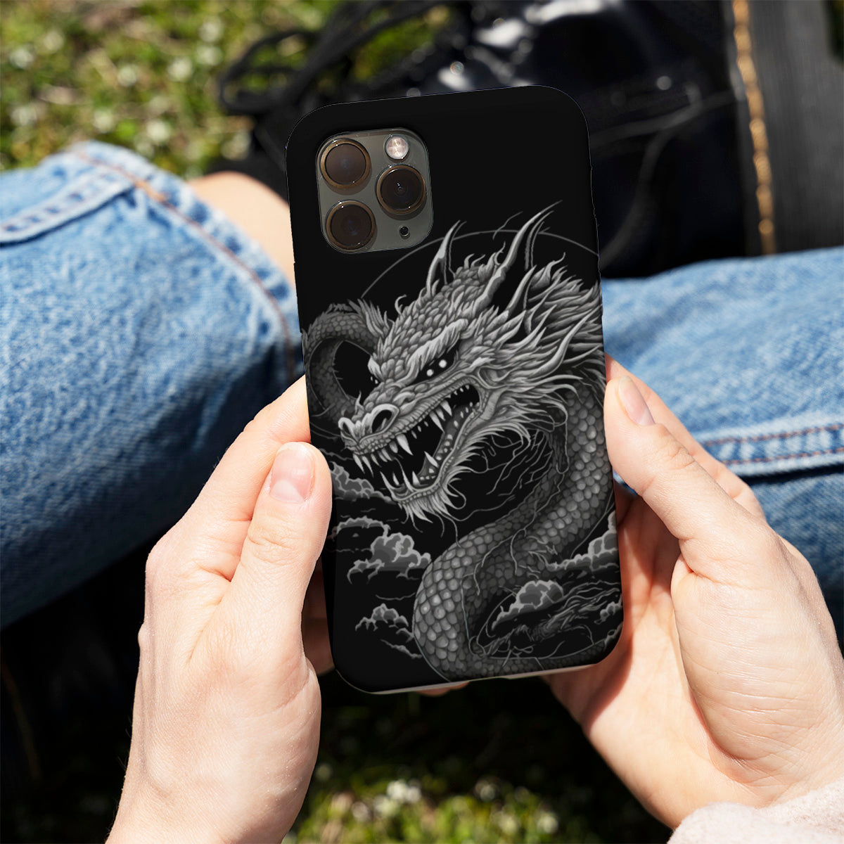 Dragon Sketch Design Phone Cover