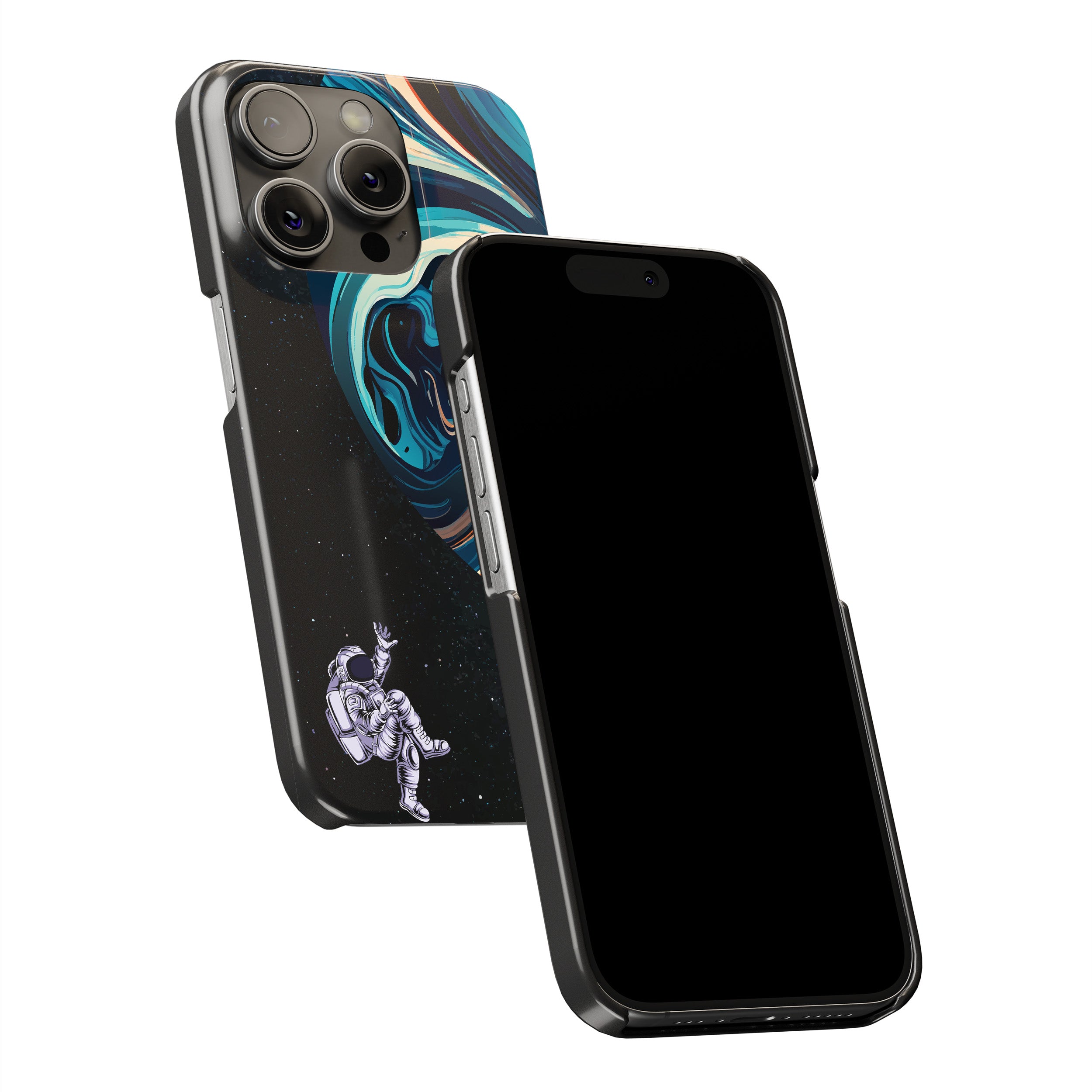 Astronaut And Space Swirl – Phone Cover