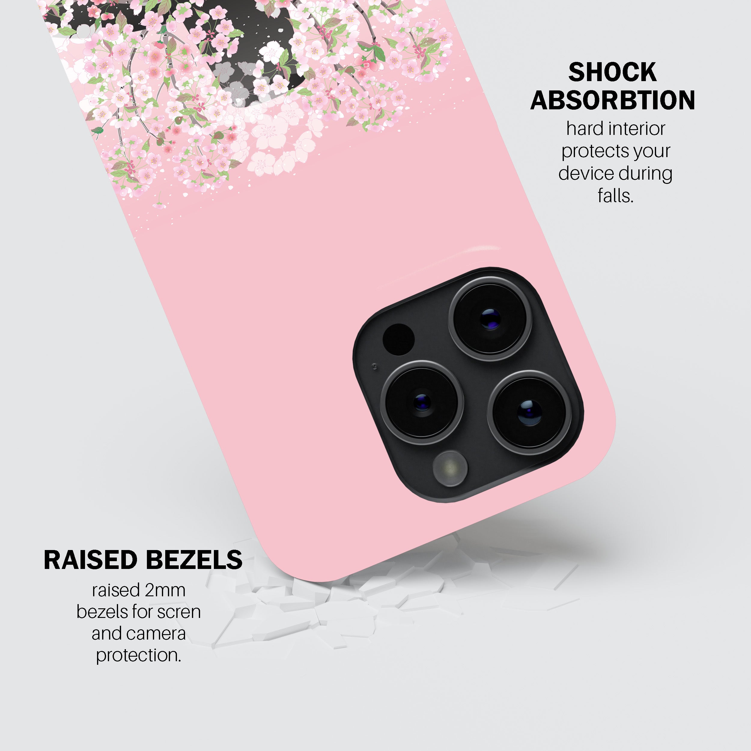 Floral Hat Phone Cover