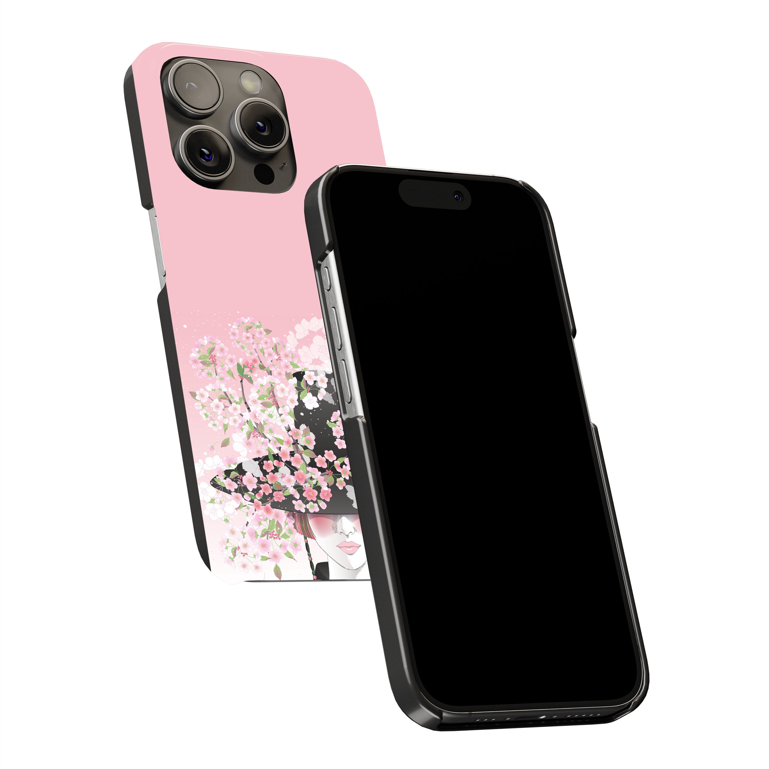 Floral Hat Phone Cover