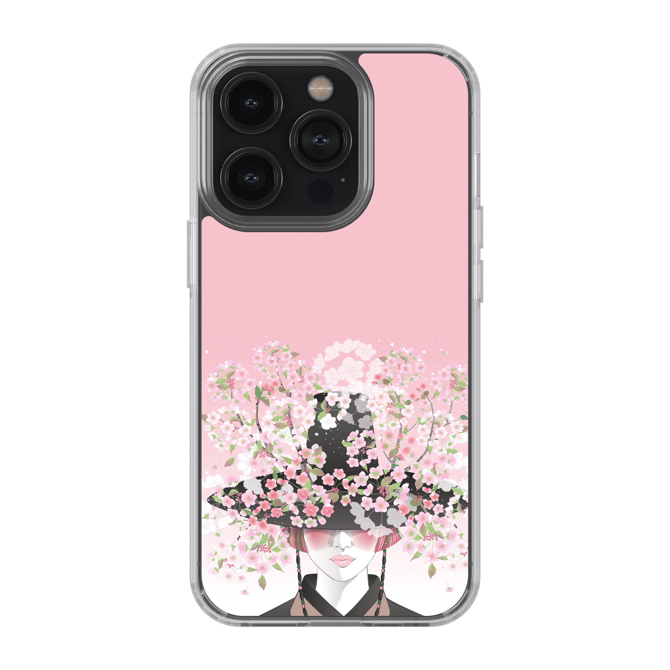 Floral Hat Phone Cover