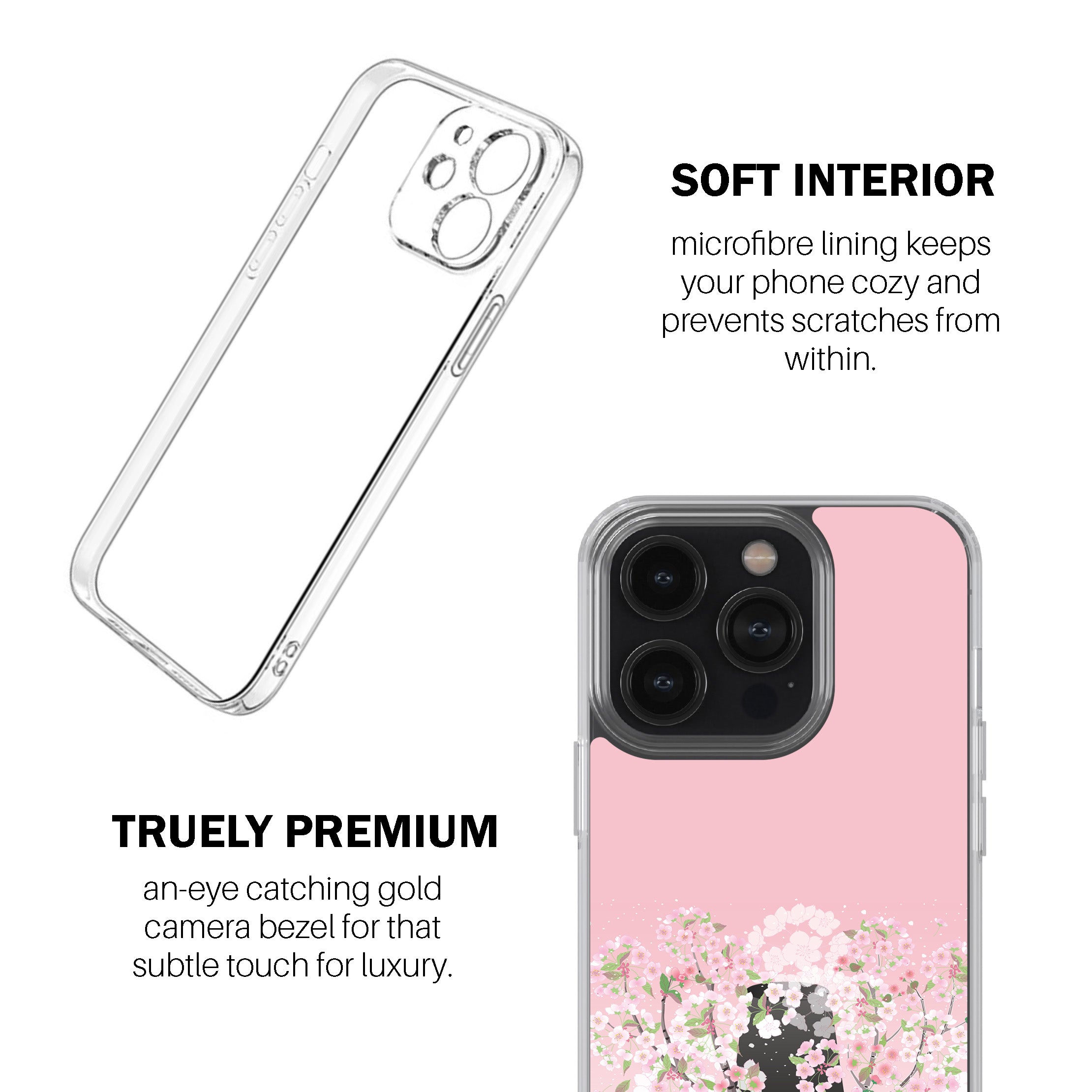 Floral Hat Phone Cover