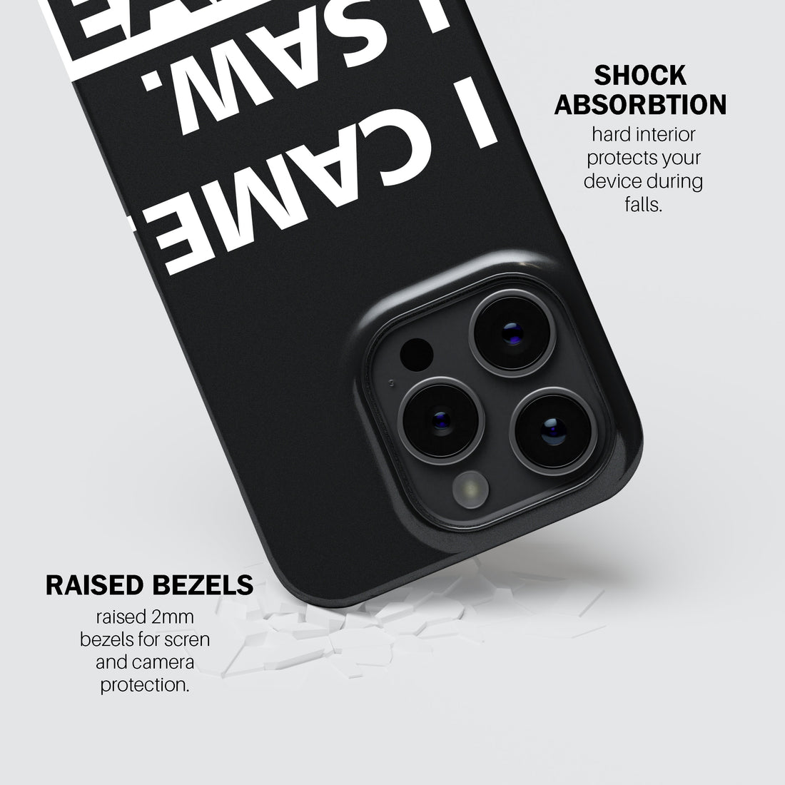 I Came. I Saw. I Left Early. Phone Cover
