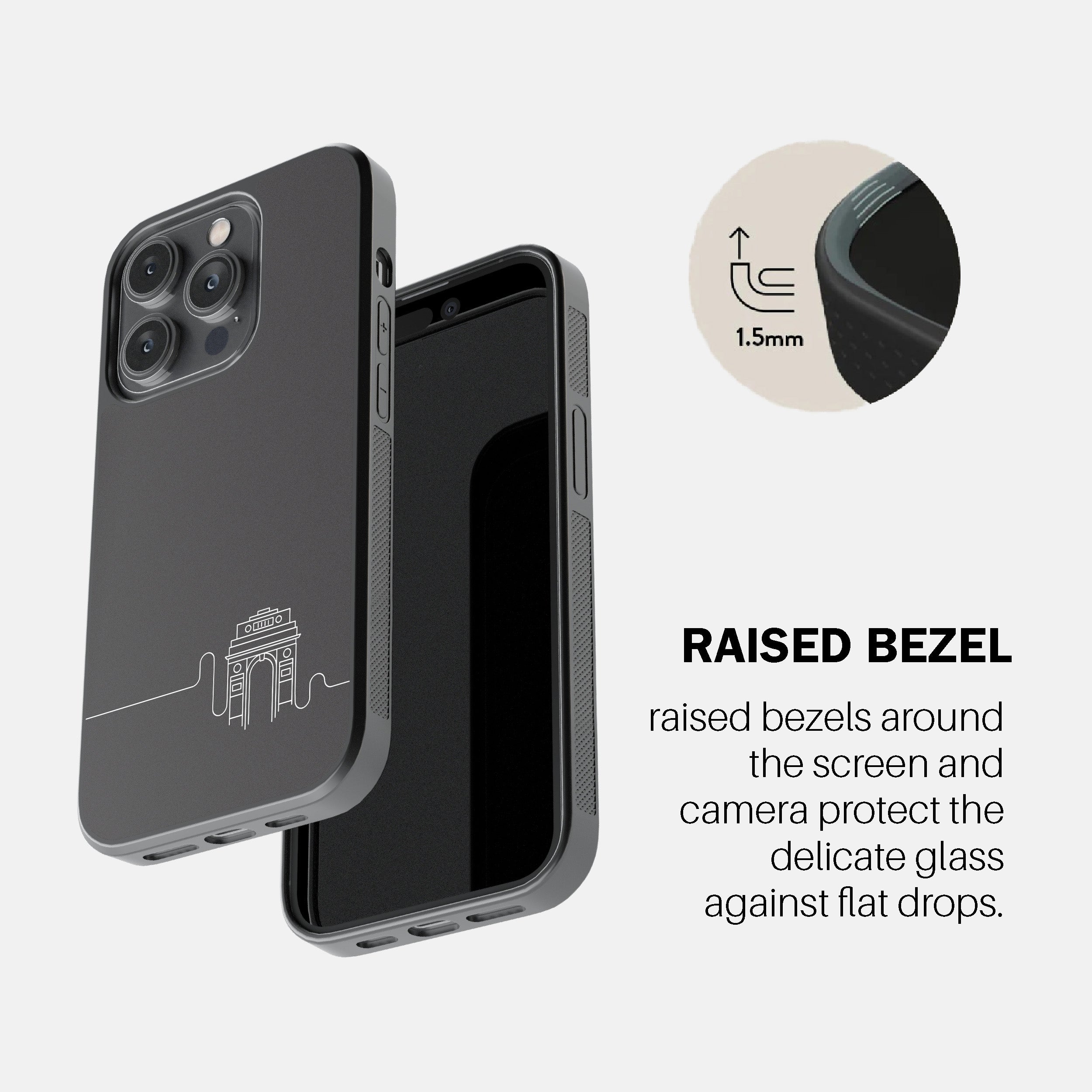 Monument Sketch Phone Cover