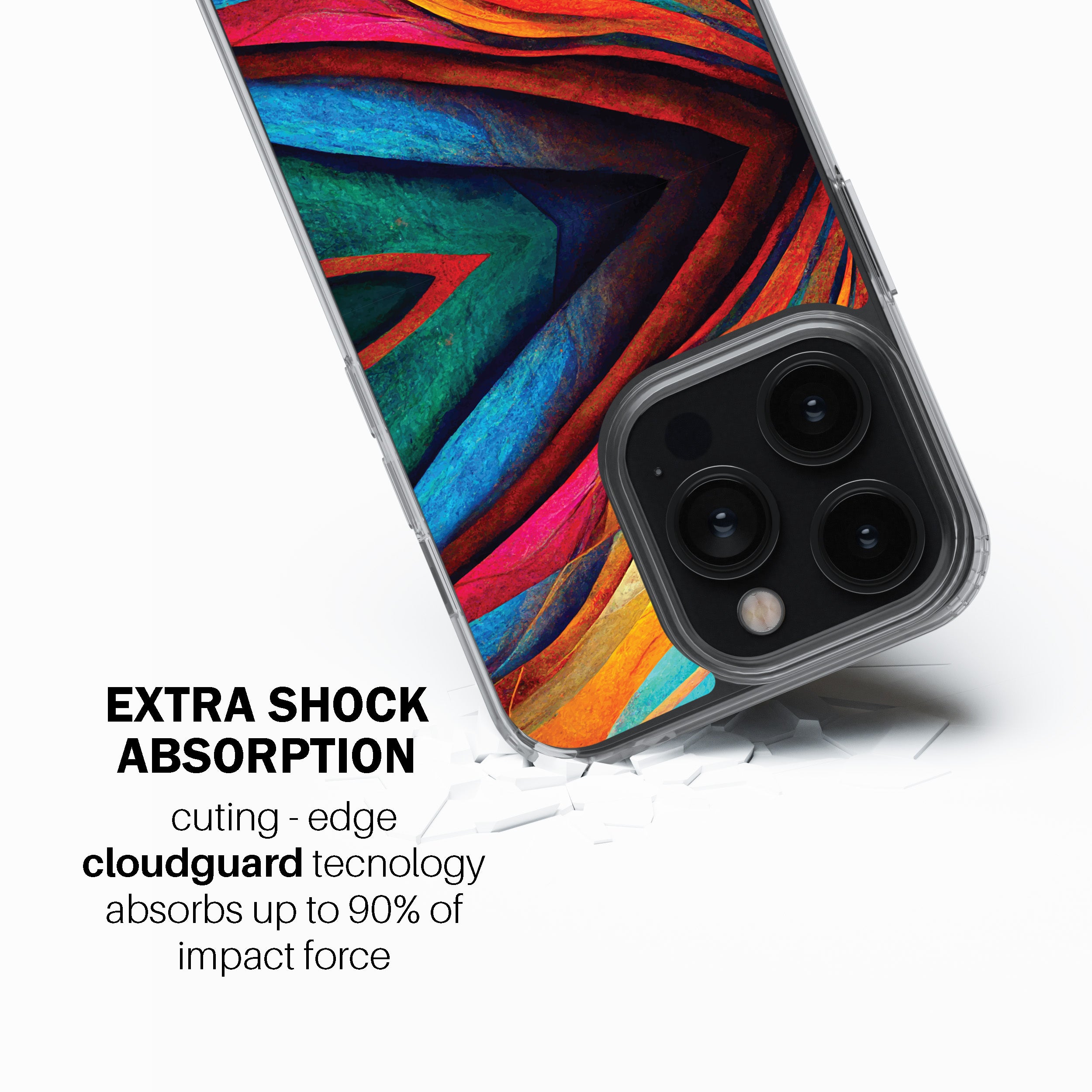 Color Explosion Phone Cover