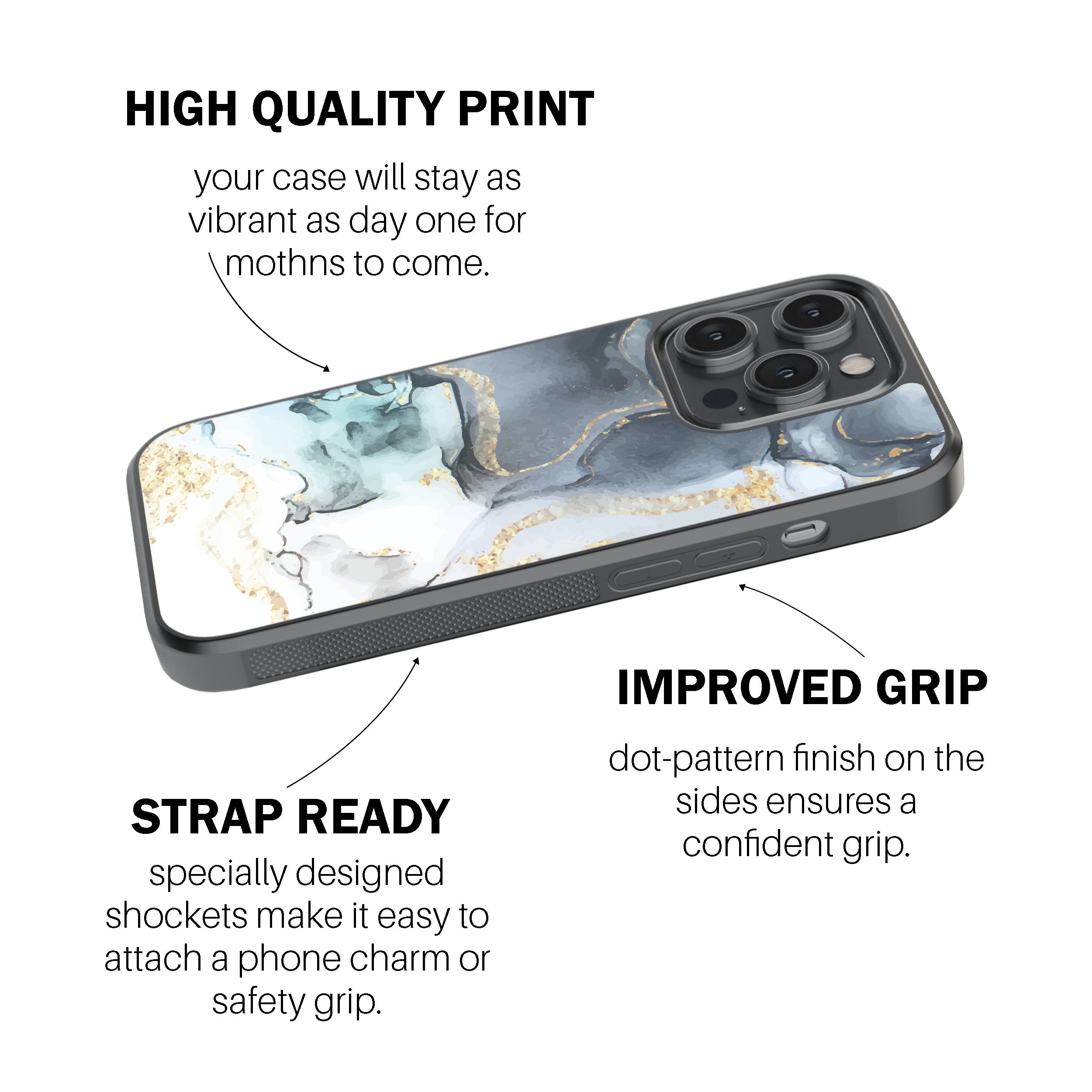 Golden Ink Phone Cover