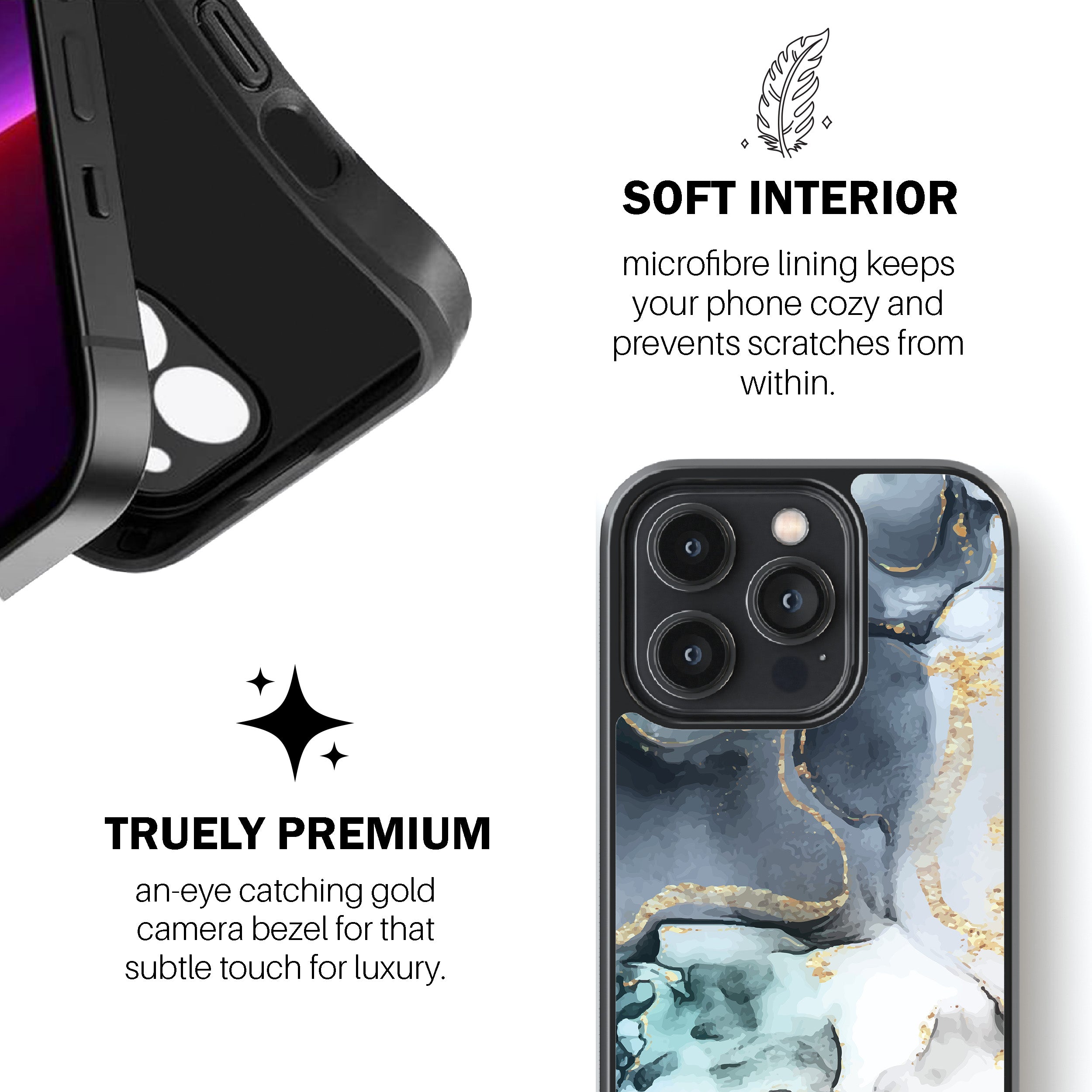 Golden Ink Phone Cover