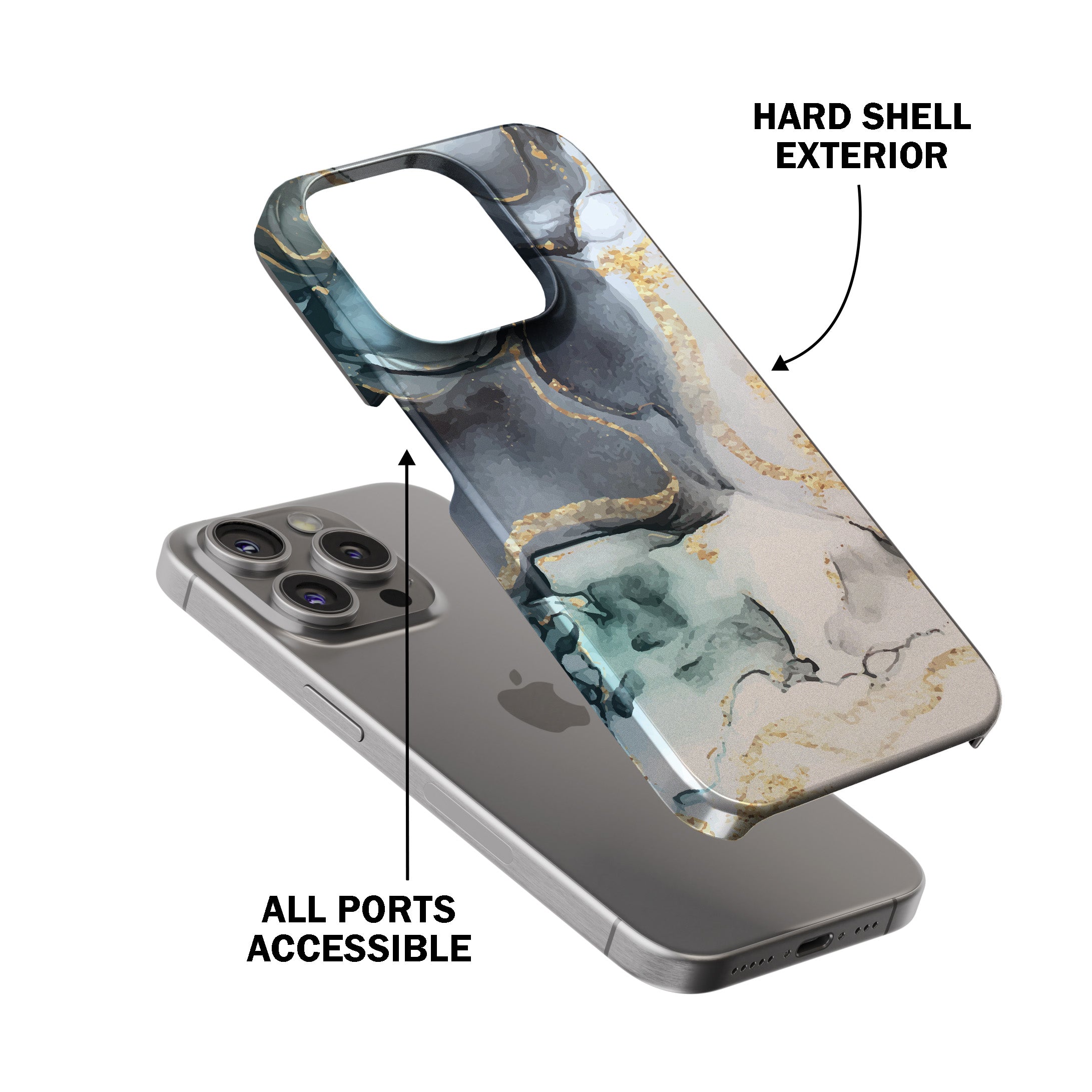 Golden Ink Phone Cover