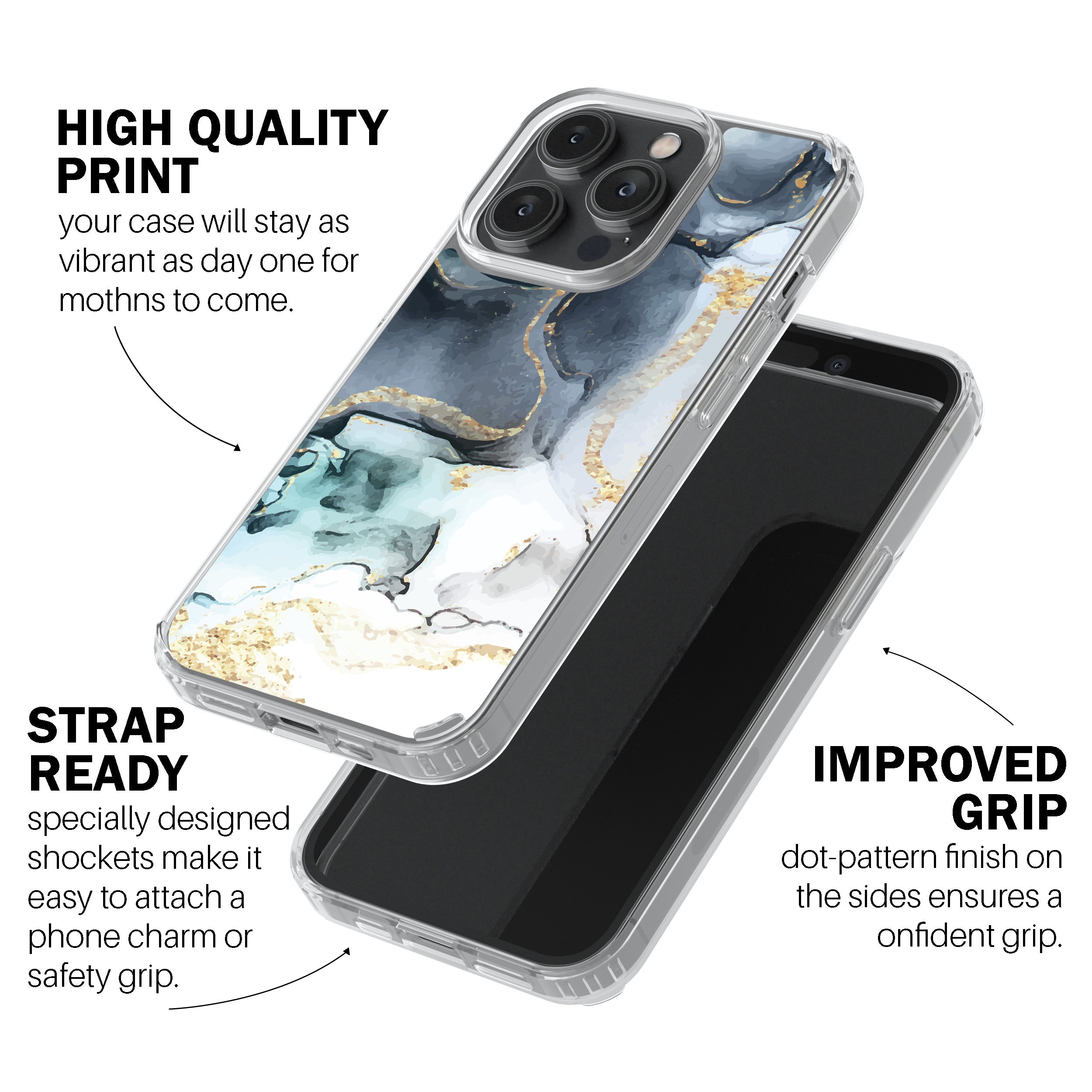 Golden Ink Phone Cover