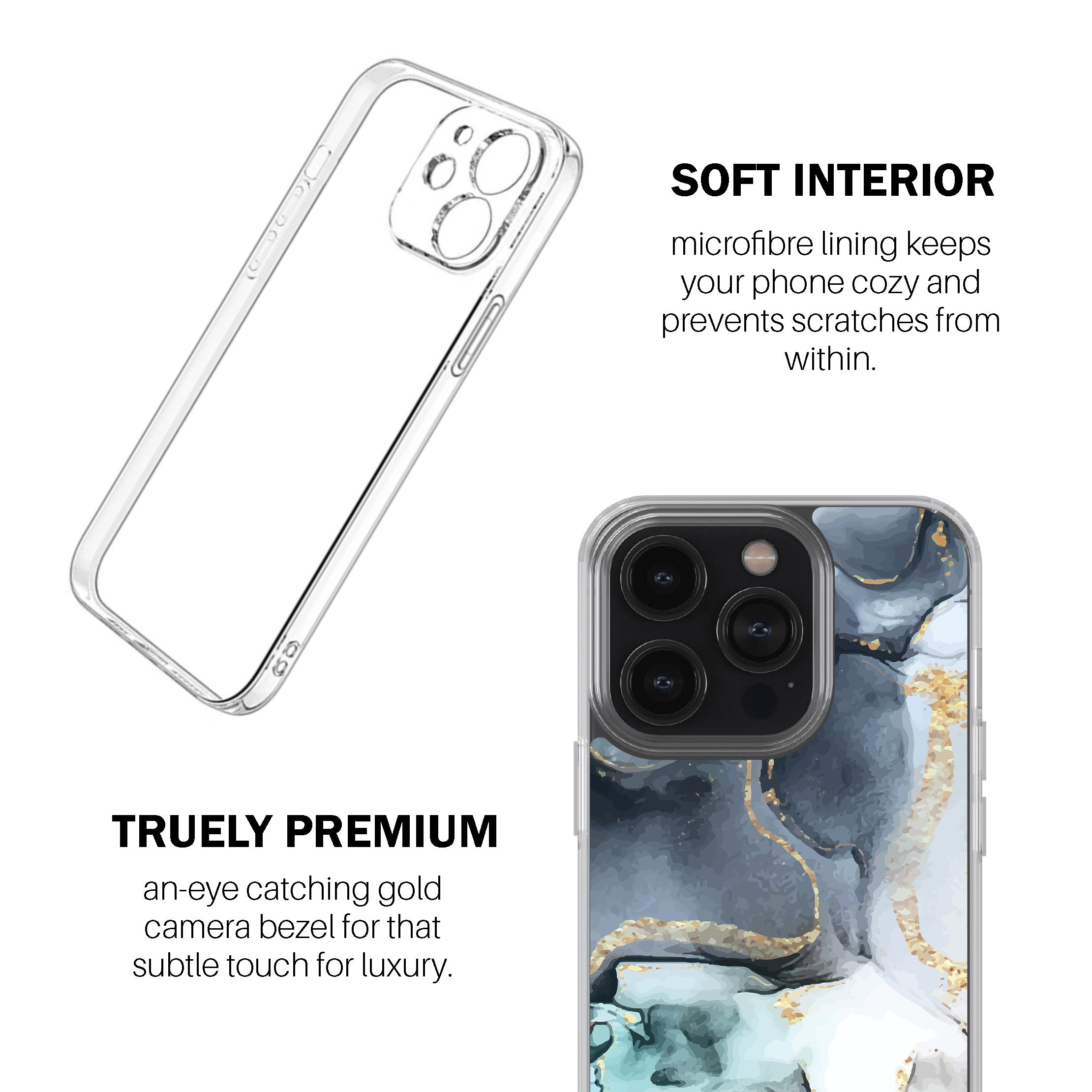 Golden Ink Phone Cover