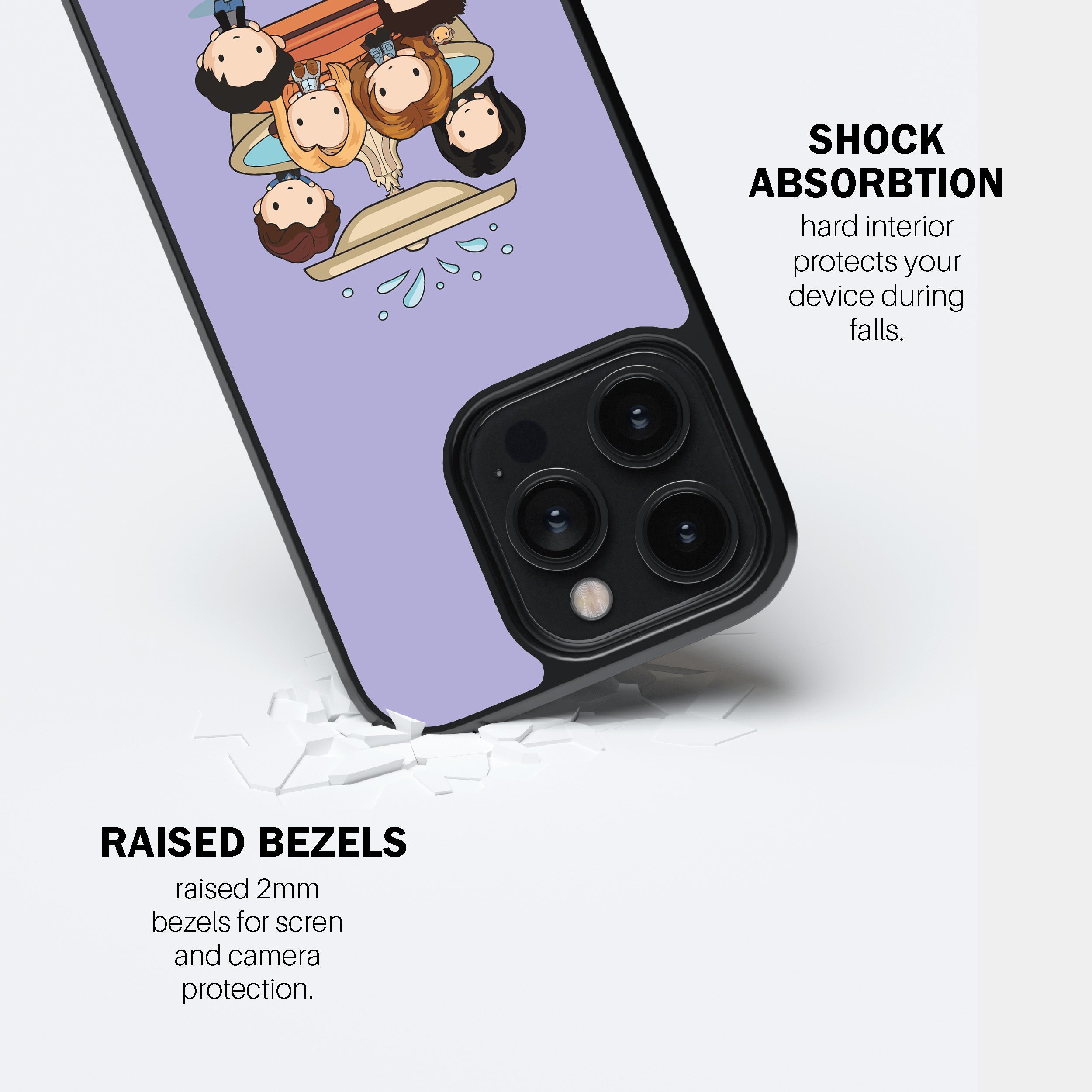 Life Is Better With FRIENDS – Circle Phone Cover