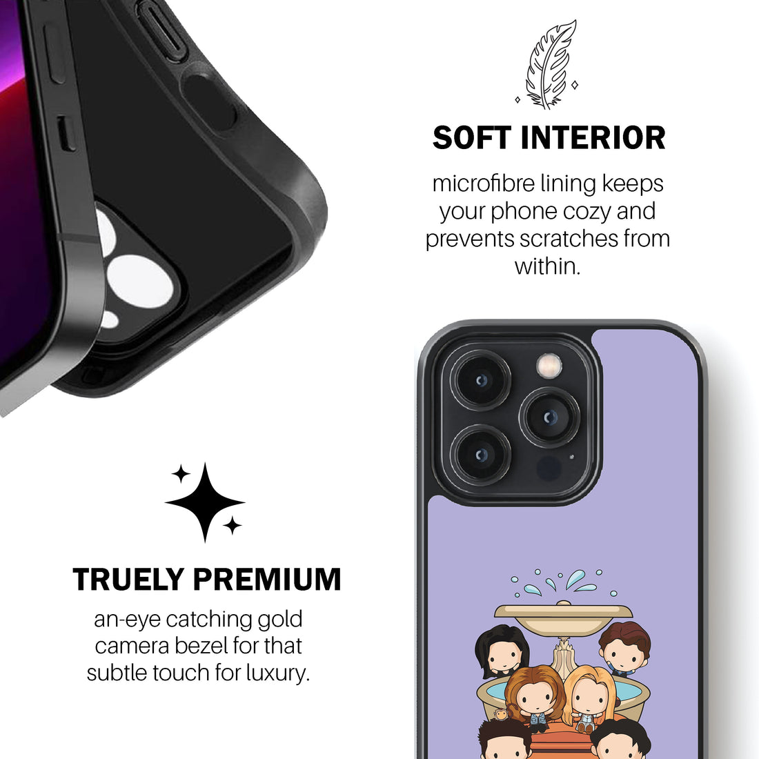 Life Is Better With FRIENDS – Circle Phone Cover