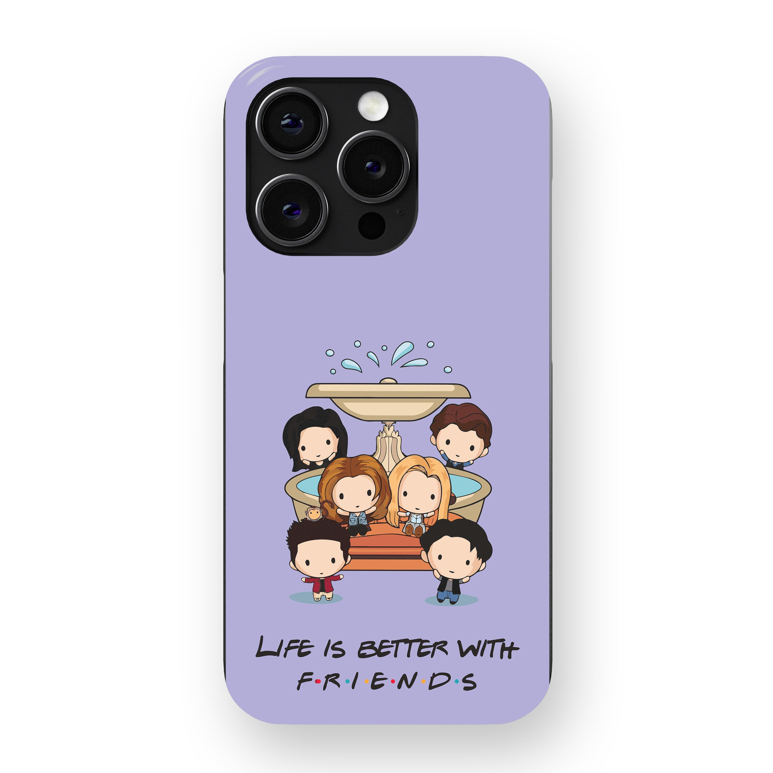 Life Is Better With FRIENDS – Circle Phone Cover