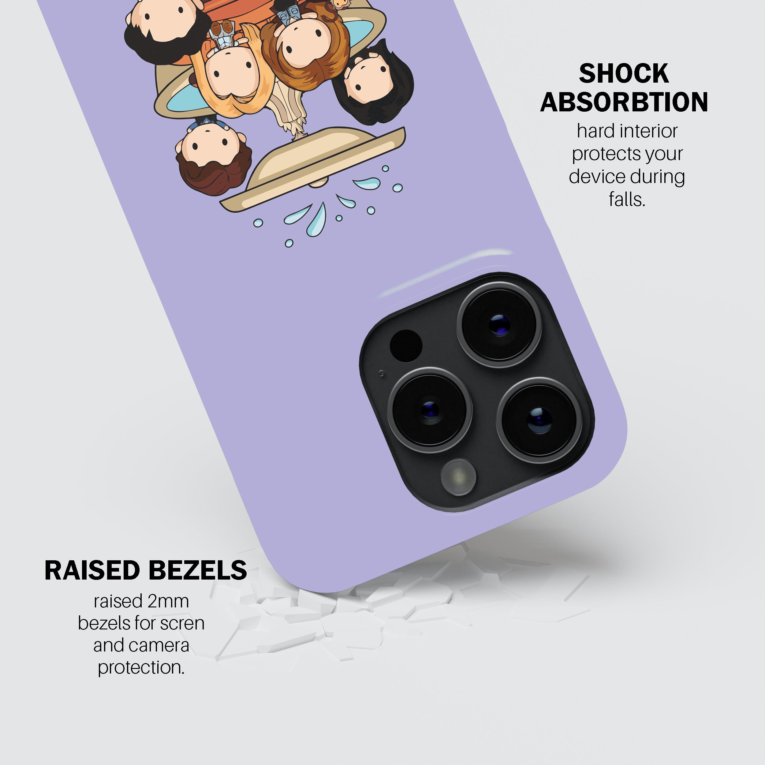 Life Is Better With FRIENDS – Circle Phone Cover