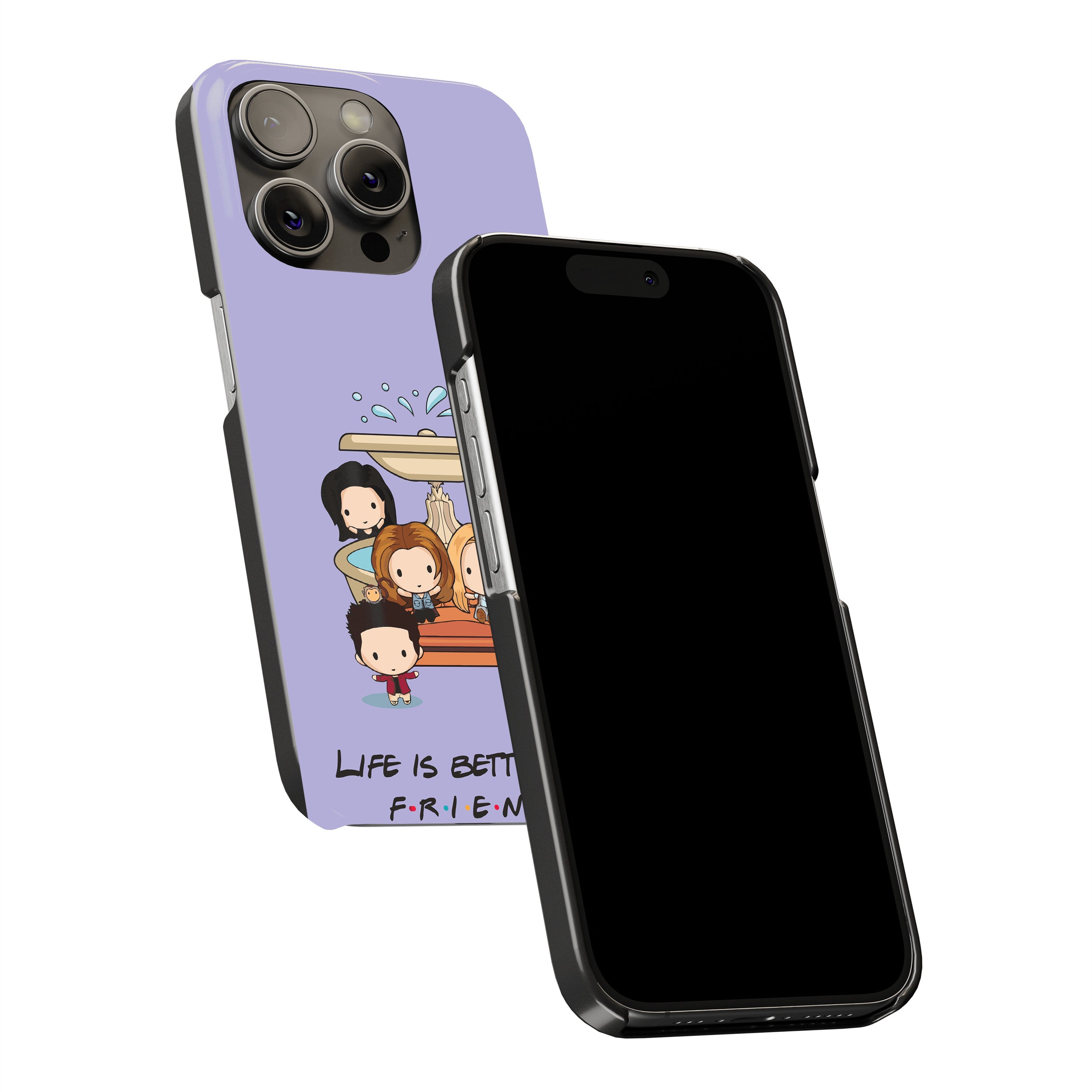 Life Is Better With FRIENDS – Circle Phone Cover