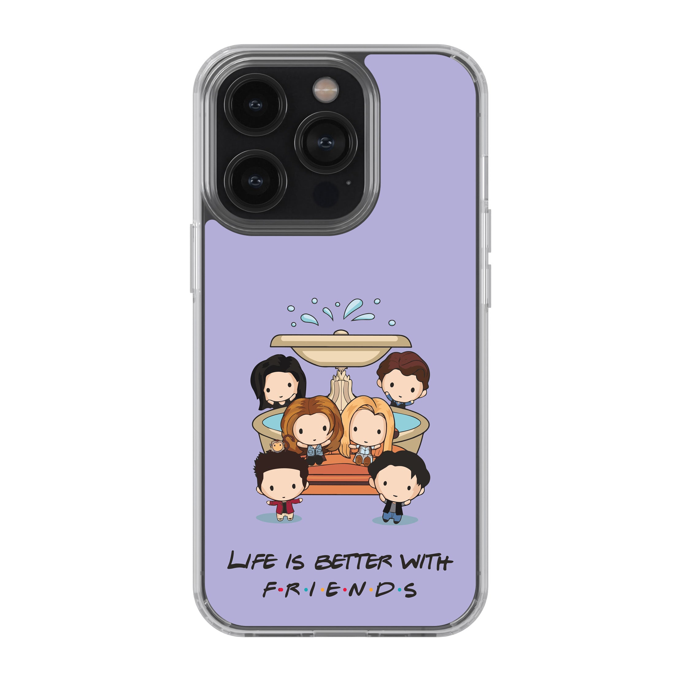 Life Is Better With FRIENDS – Circle Phone Cover