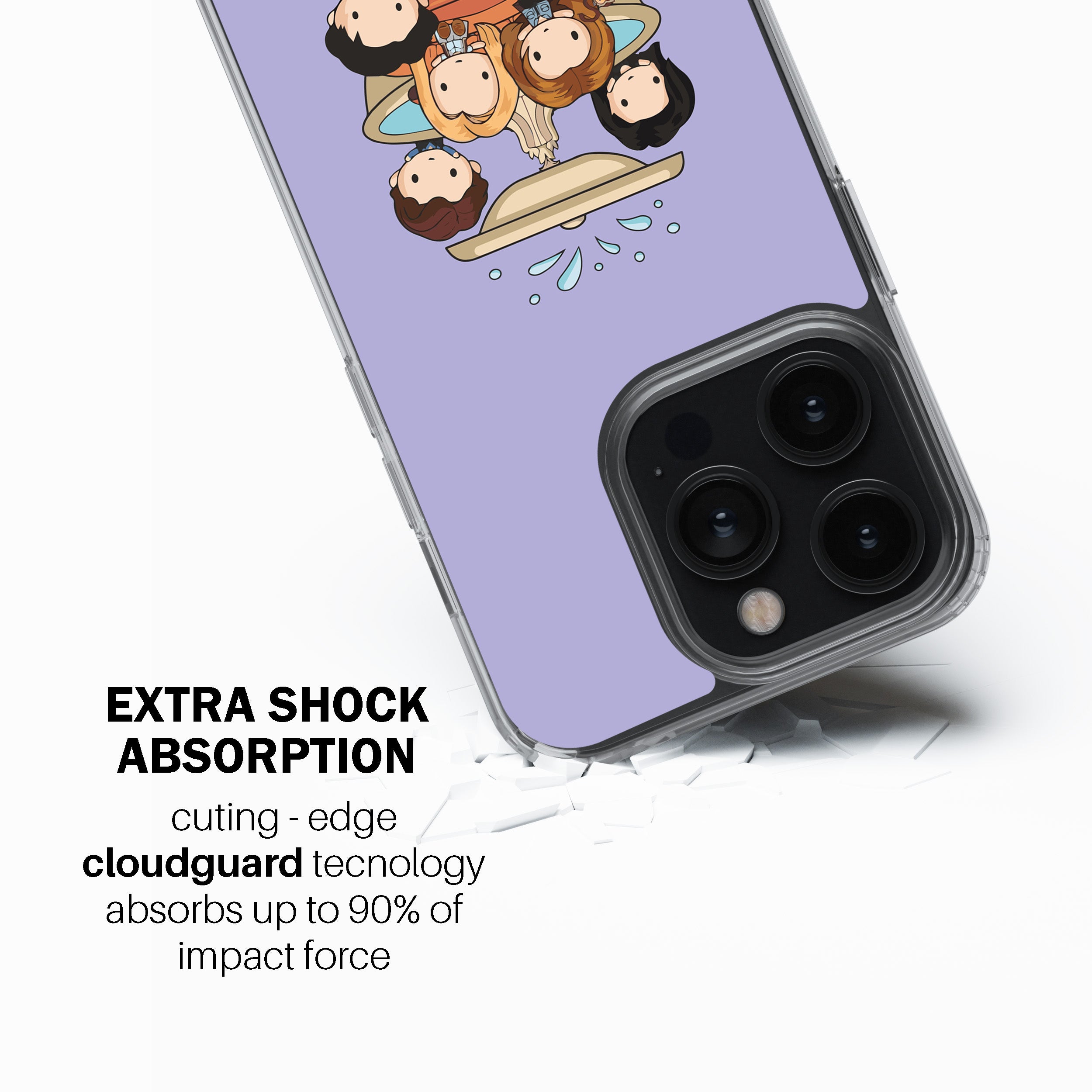 Life Is Better With FRIENDS – Circle Phone Cover