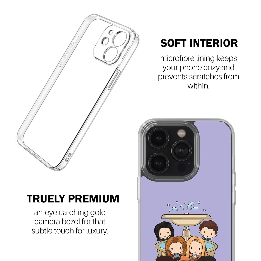 Life Is Better With FRIENDS – Circle Phone Cover
