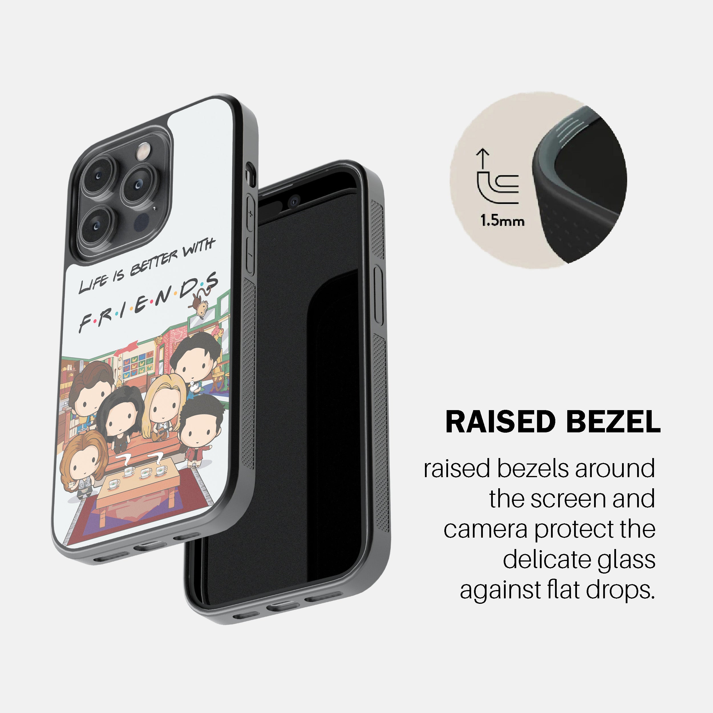 Life Is Better With FRIENDS – Table Phone Cover