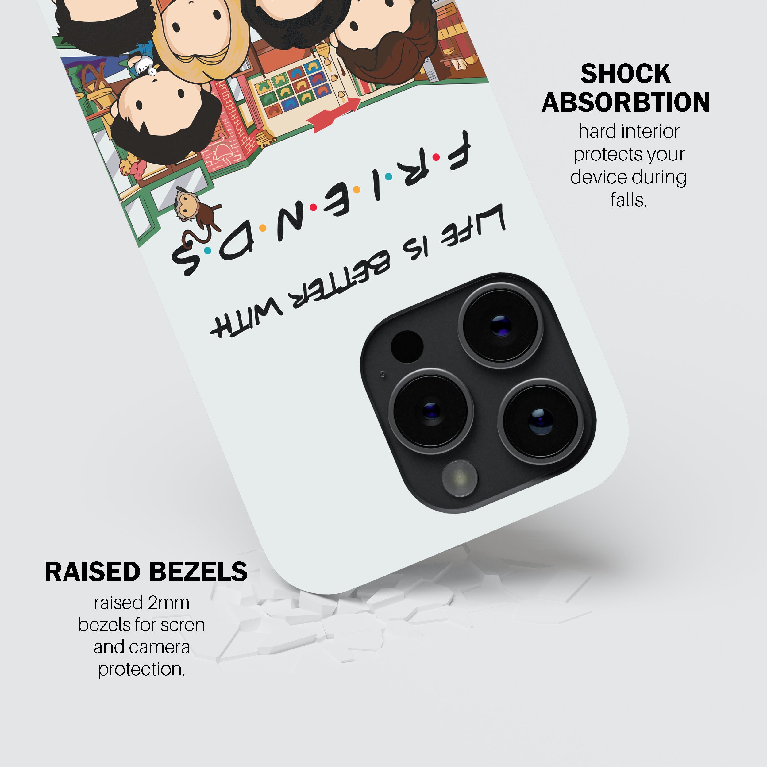 Life Is Better With FRIENDS – Table Phone Cover