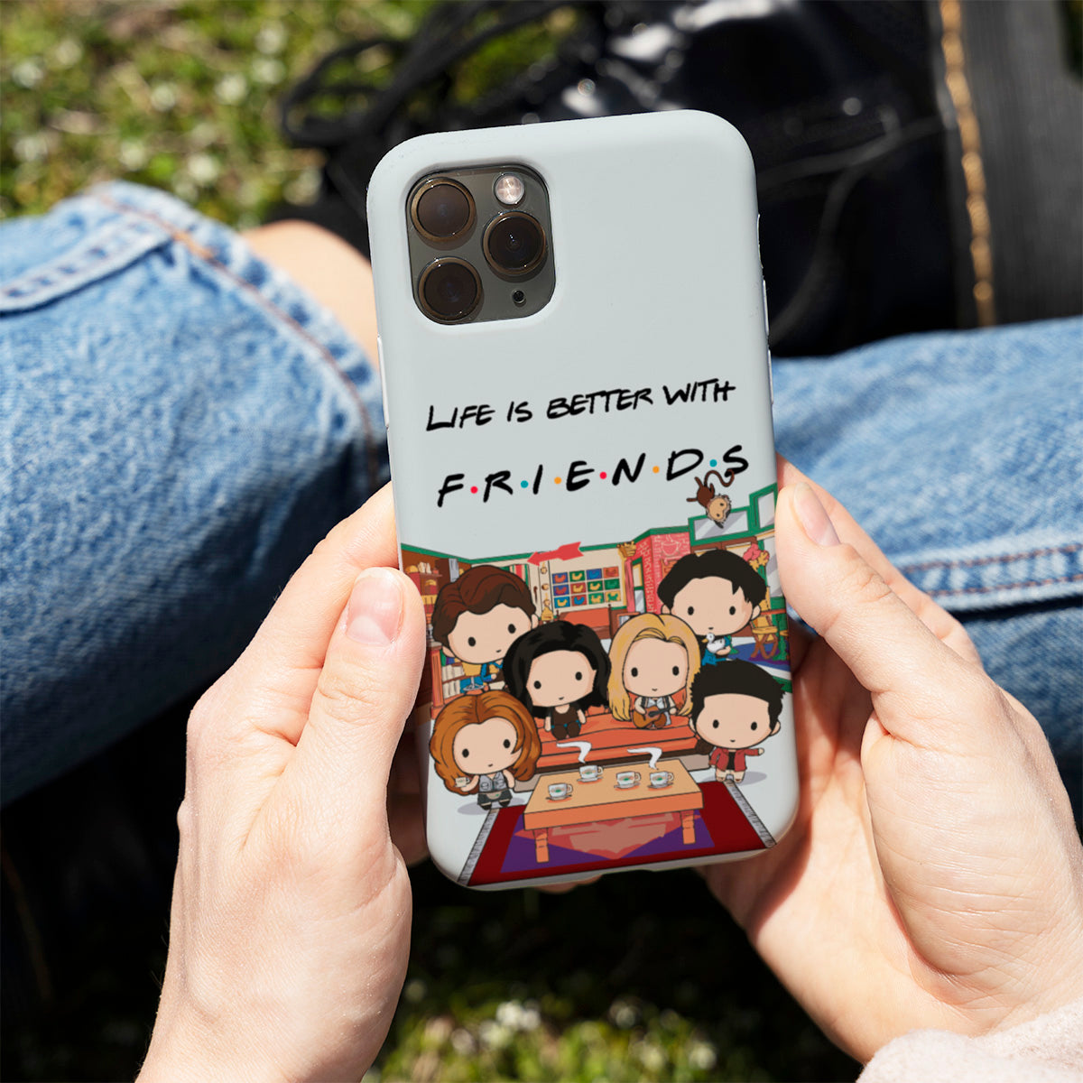 Life Is Better With FRIENDS – Table Phone Cover
