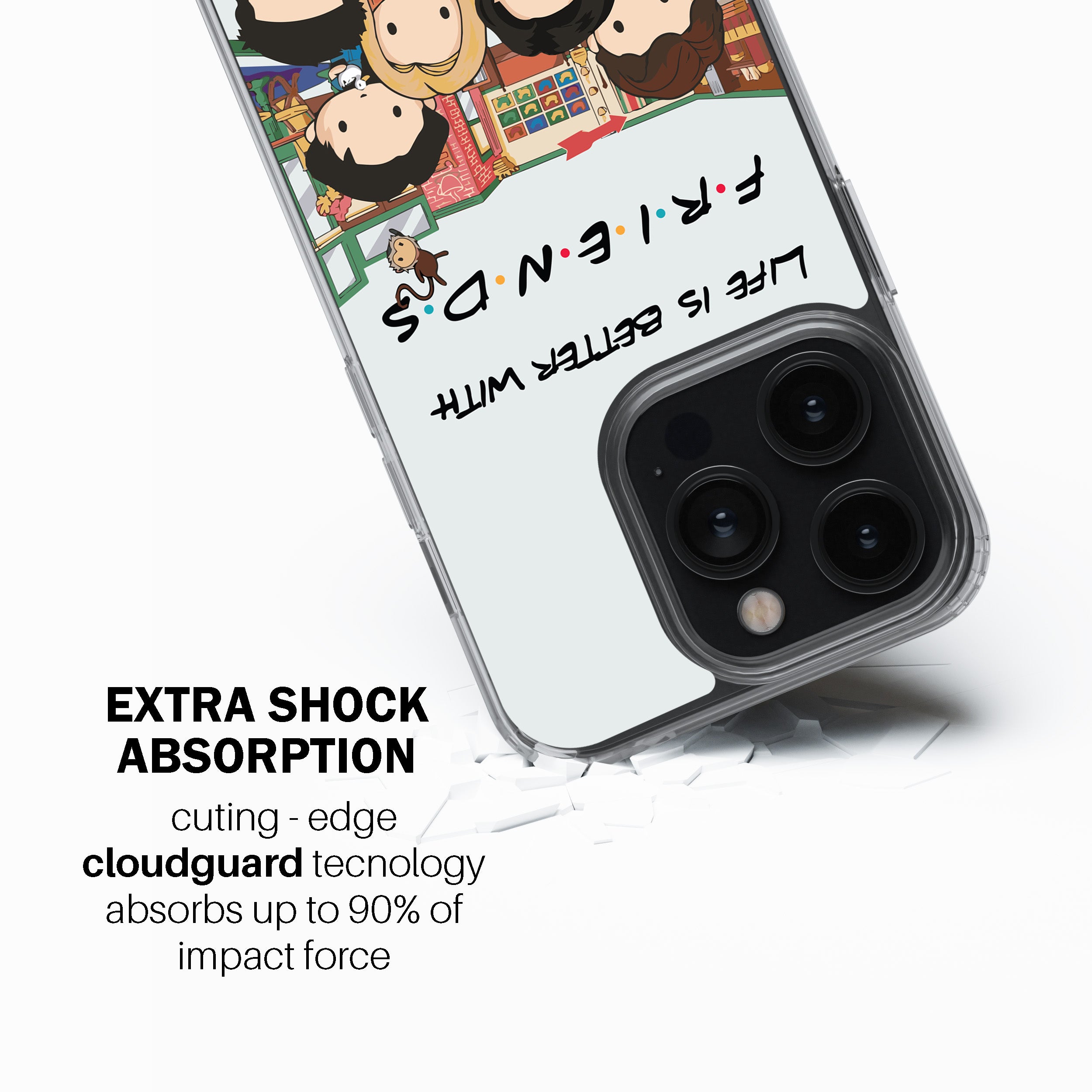 Life Is Better With FRIENDS – Table Phone Cover