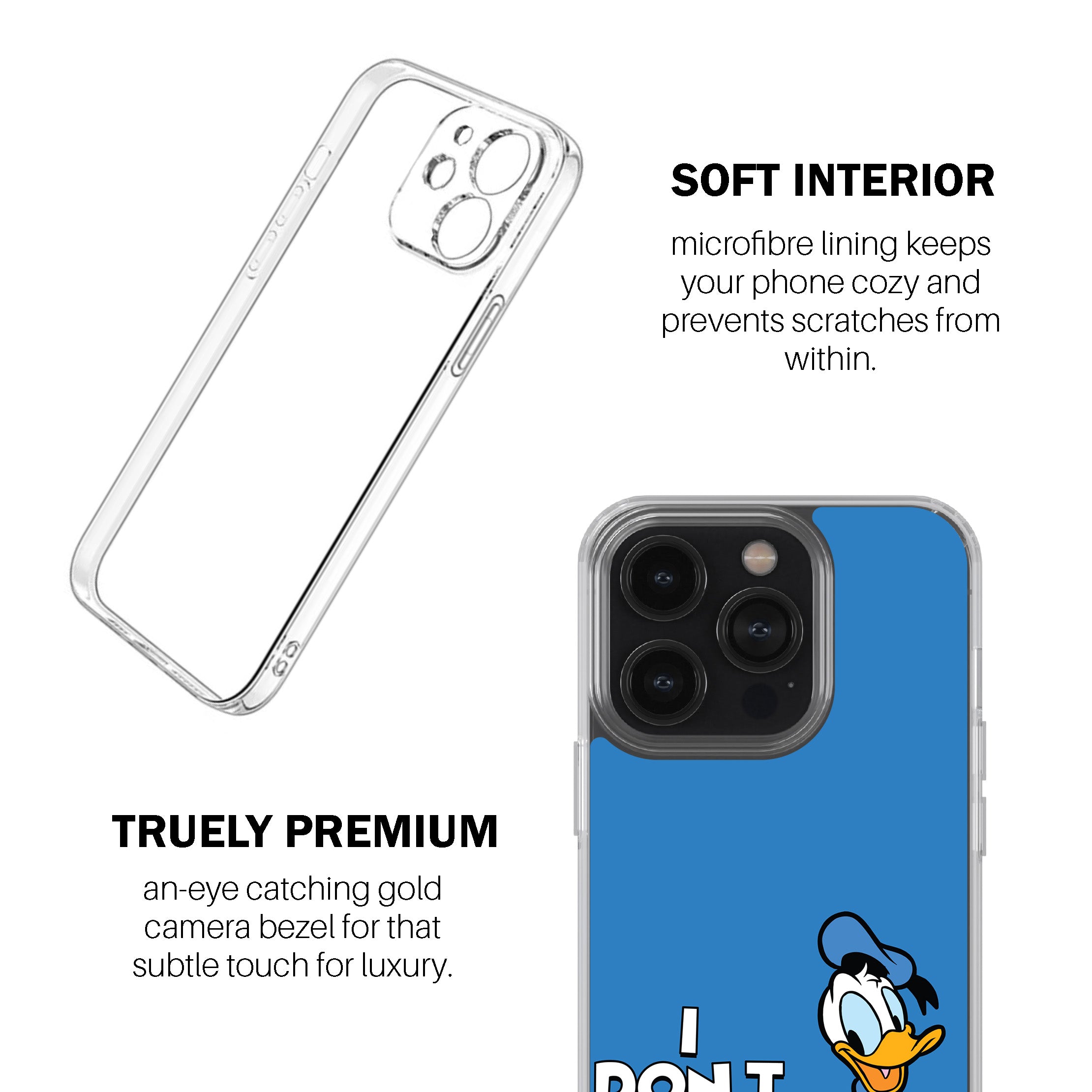 I Don’t Give a Duck Phone Cover
