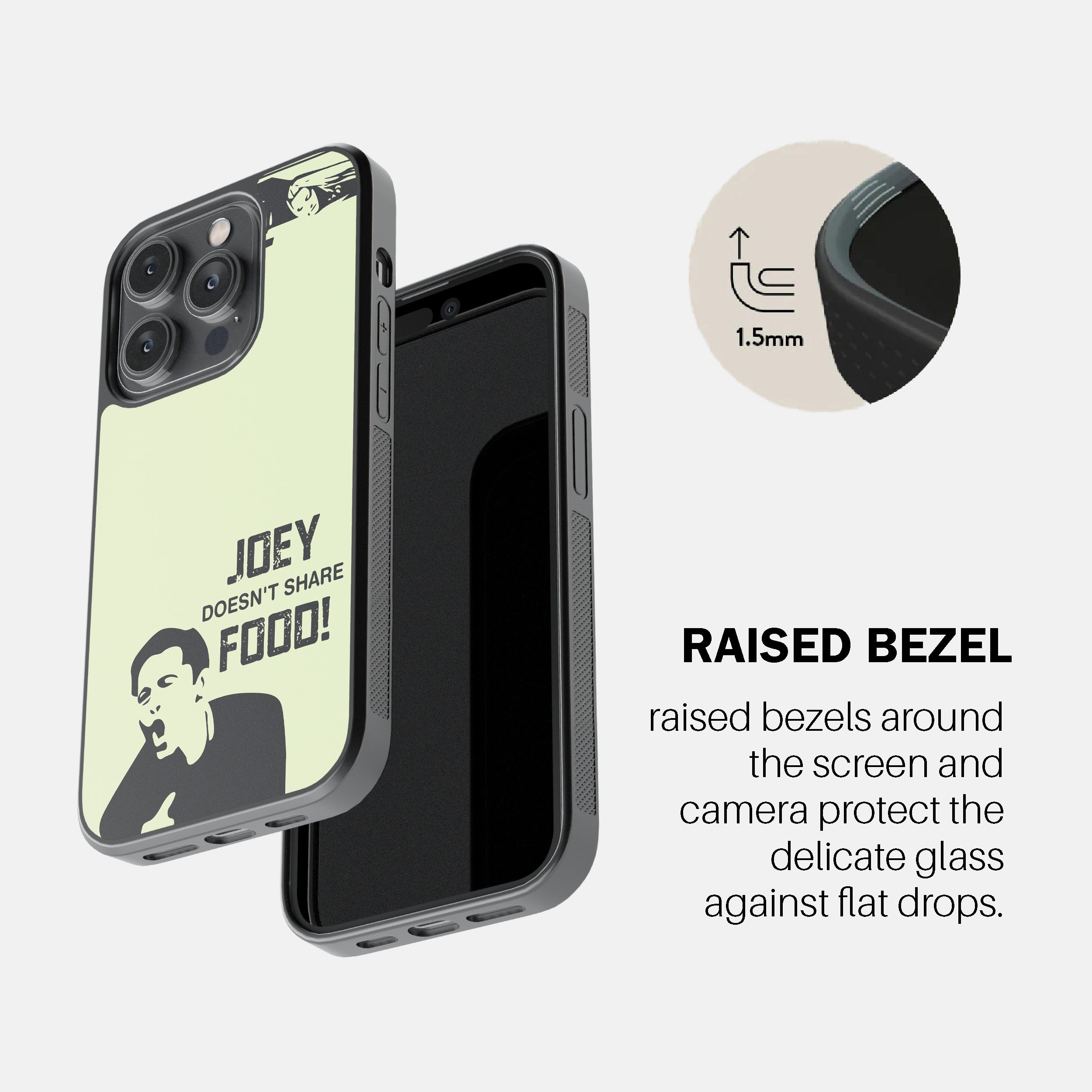 Joey Doesn’t Share Food – Beige Phone Cover