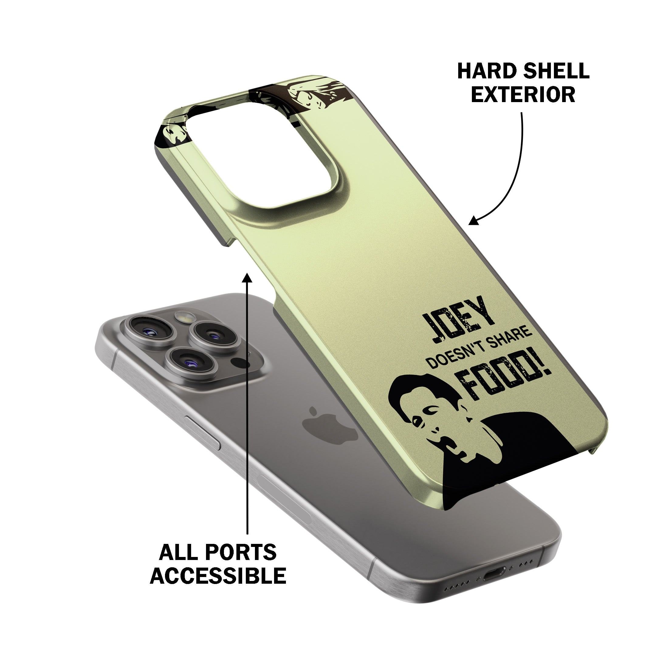 Joey Doesn’t Share Food – Beige Phone Cover