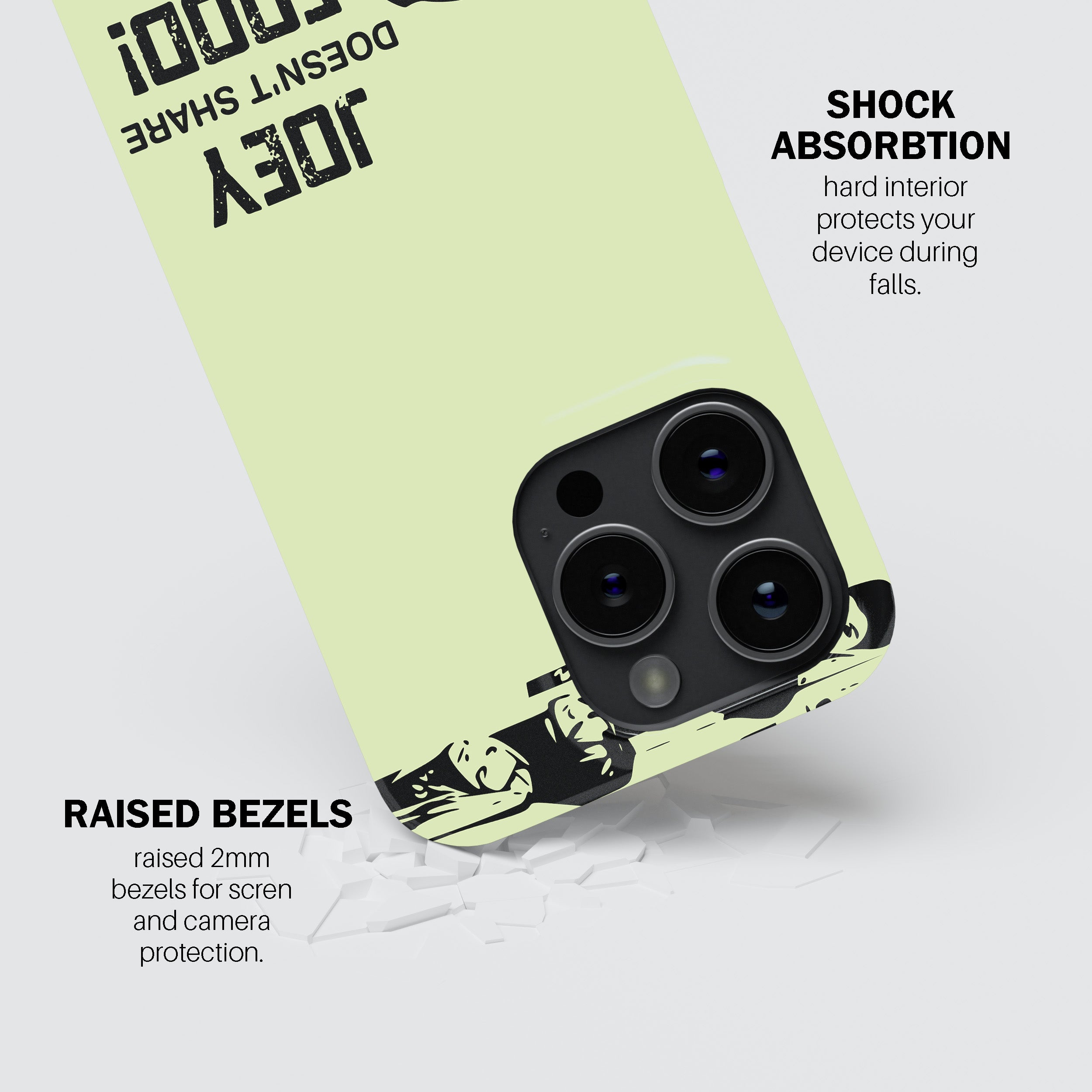 Joey Doesn’t Share Food – Beige Phone Cover