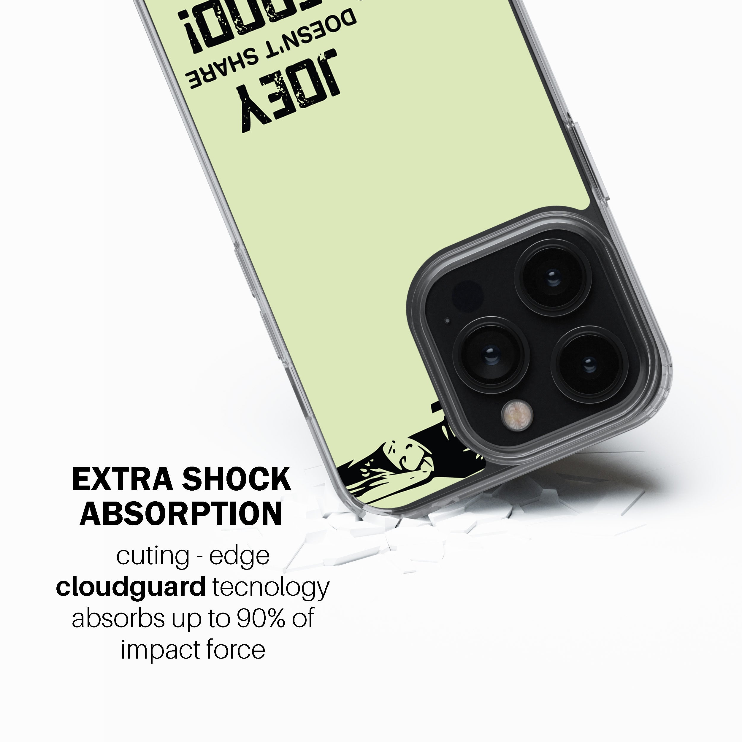 Joey Doesn’t Share Food – Beige Phone Cover