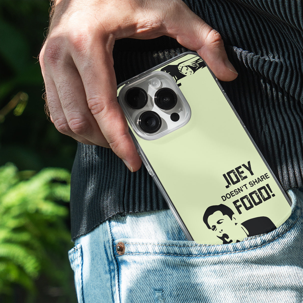 Joey Doesn’t Share Food – Beige Phone Cover