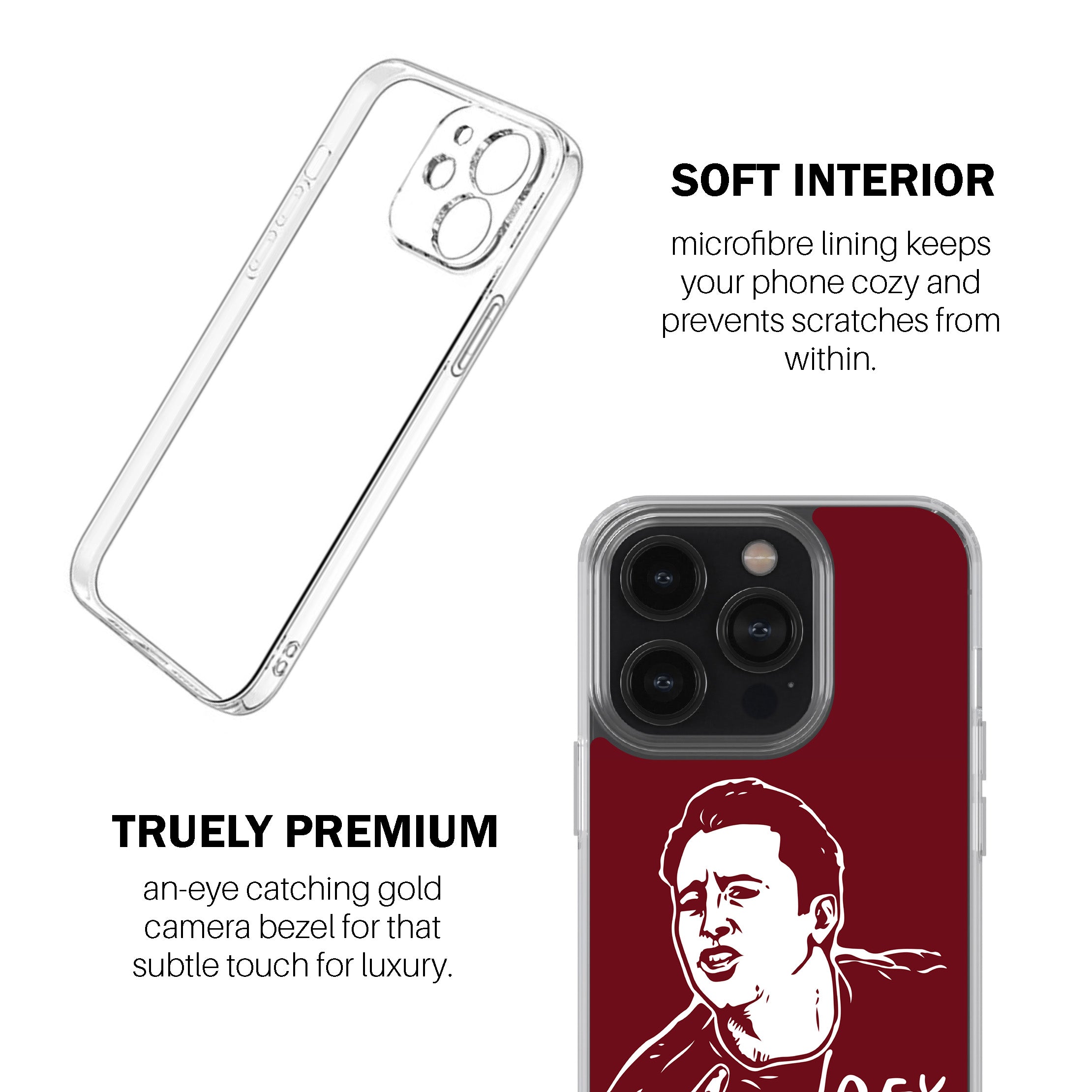 Joey Doesn’t Share Food – Maroon Phone Cover