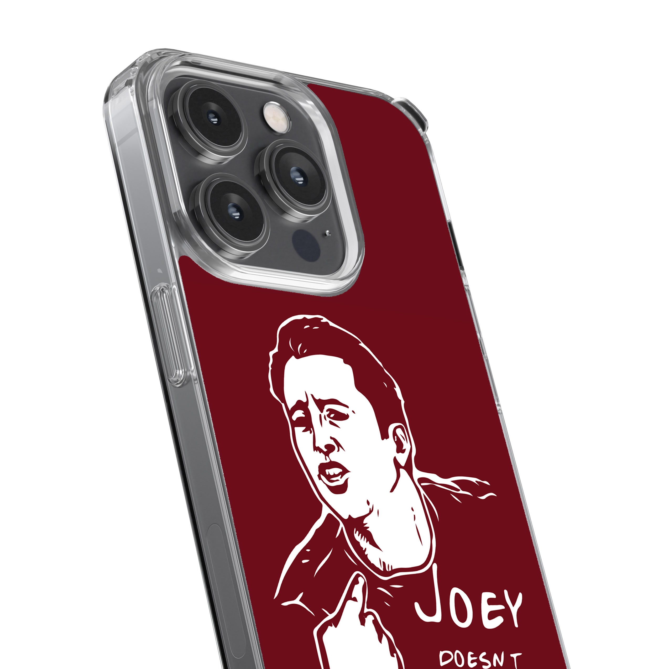 Joey Doesn’t Share Food – Maroon Phone Cover