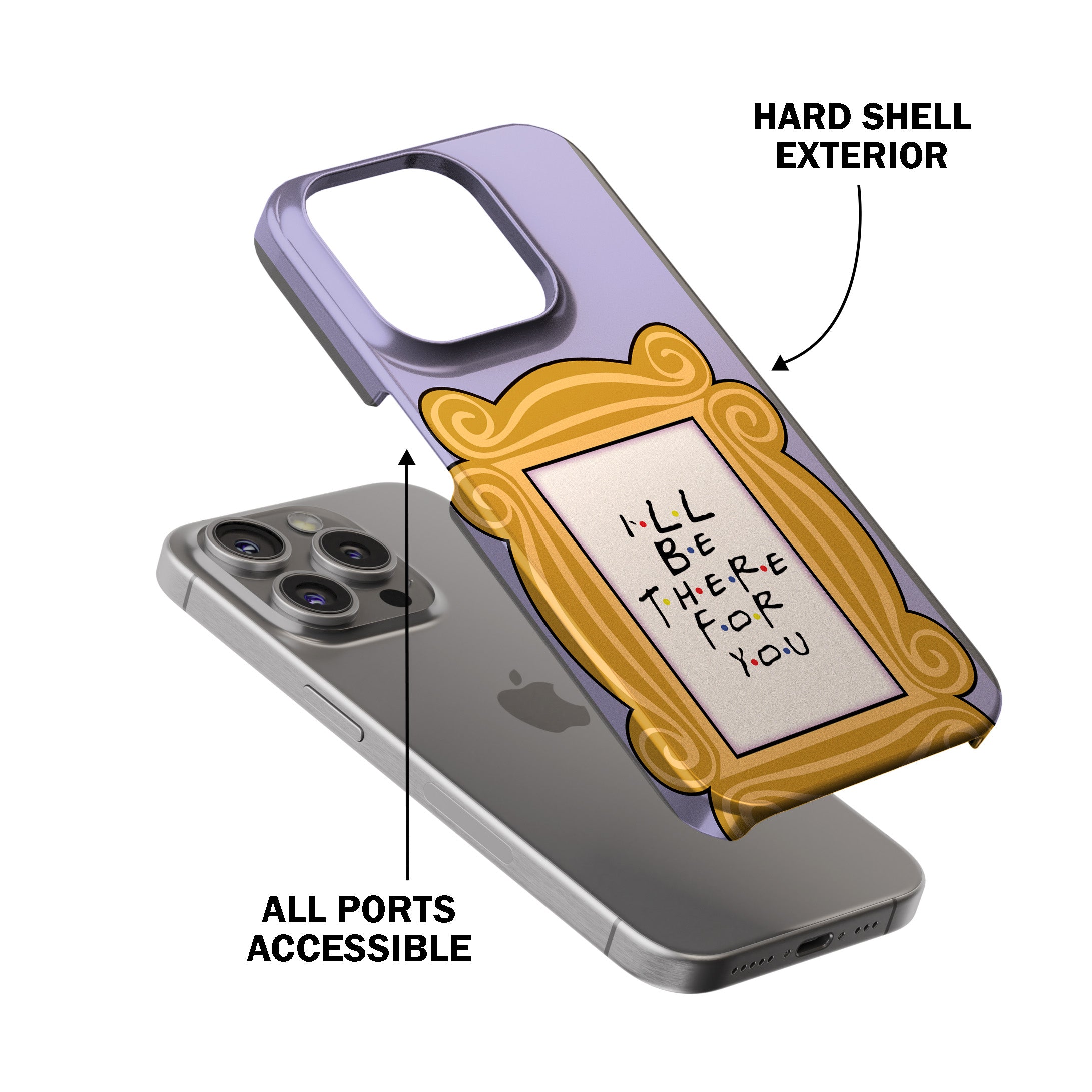 I’ll Be There For You Frame Phone Cover