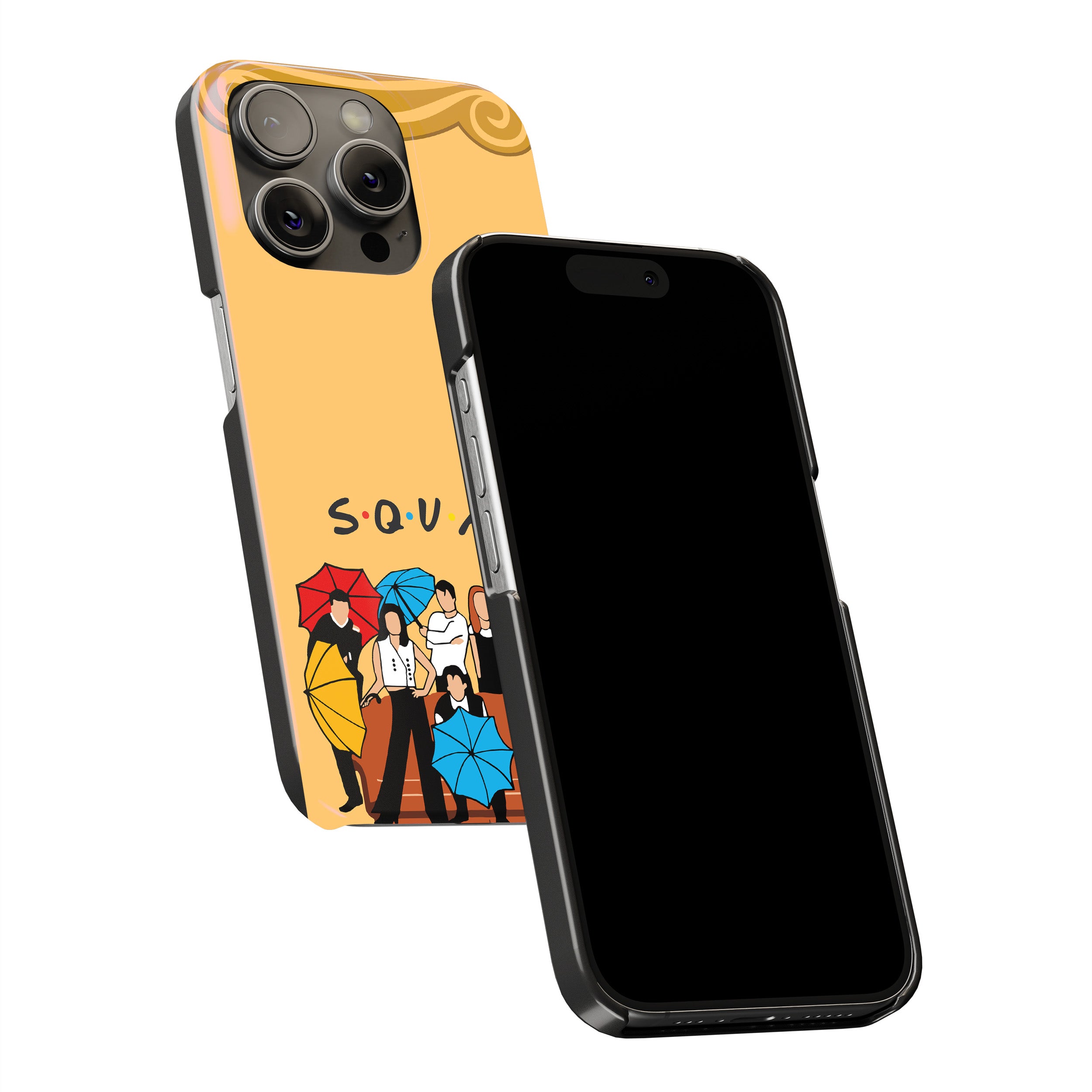 FRIENDS Squad Under Umbrellas Phone Cover