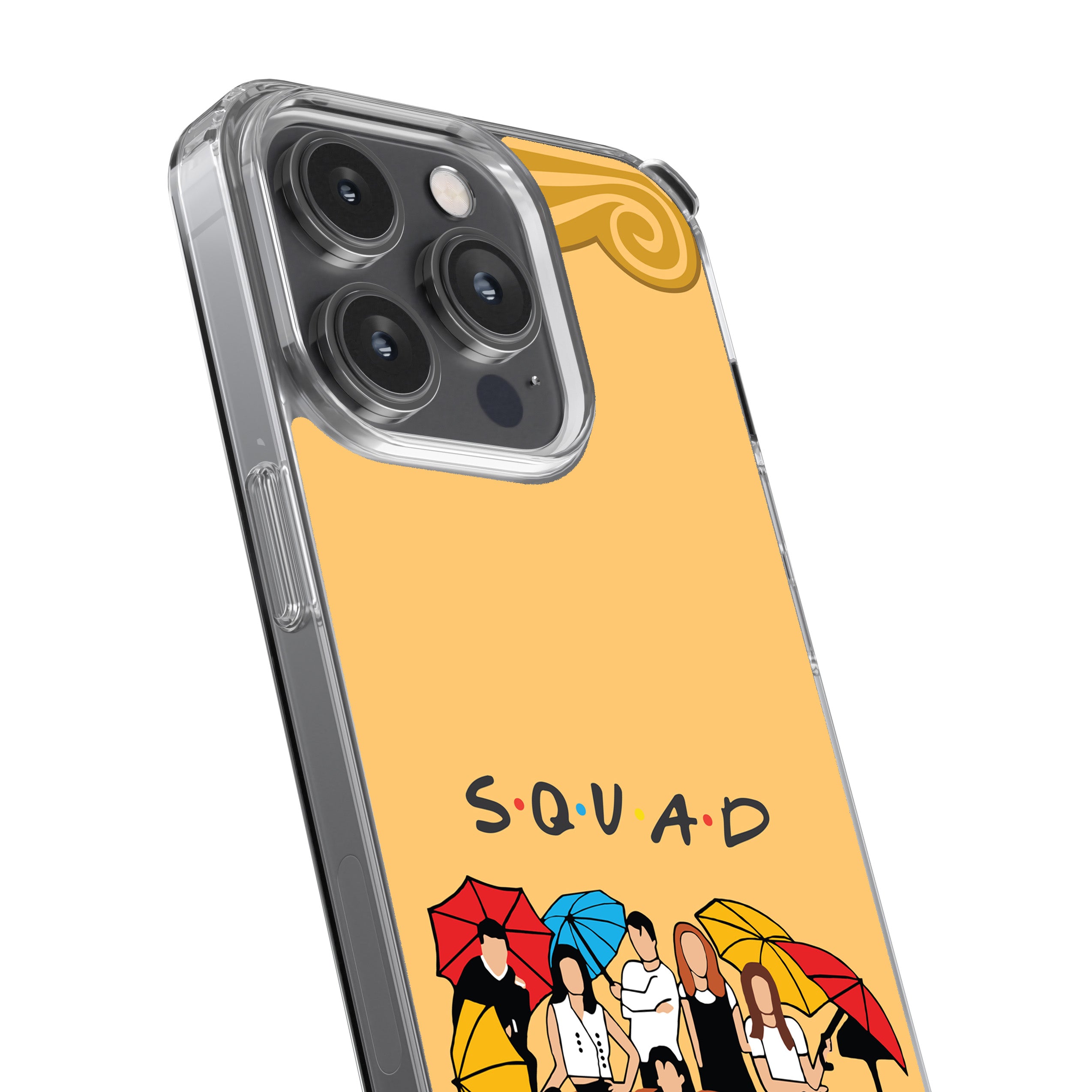 FRIENDS Squad Under Umbrellas Phone Cover