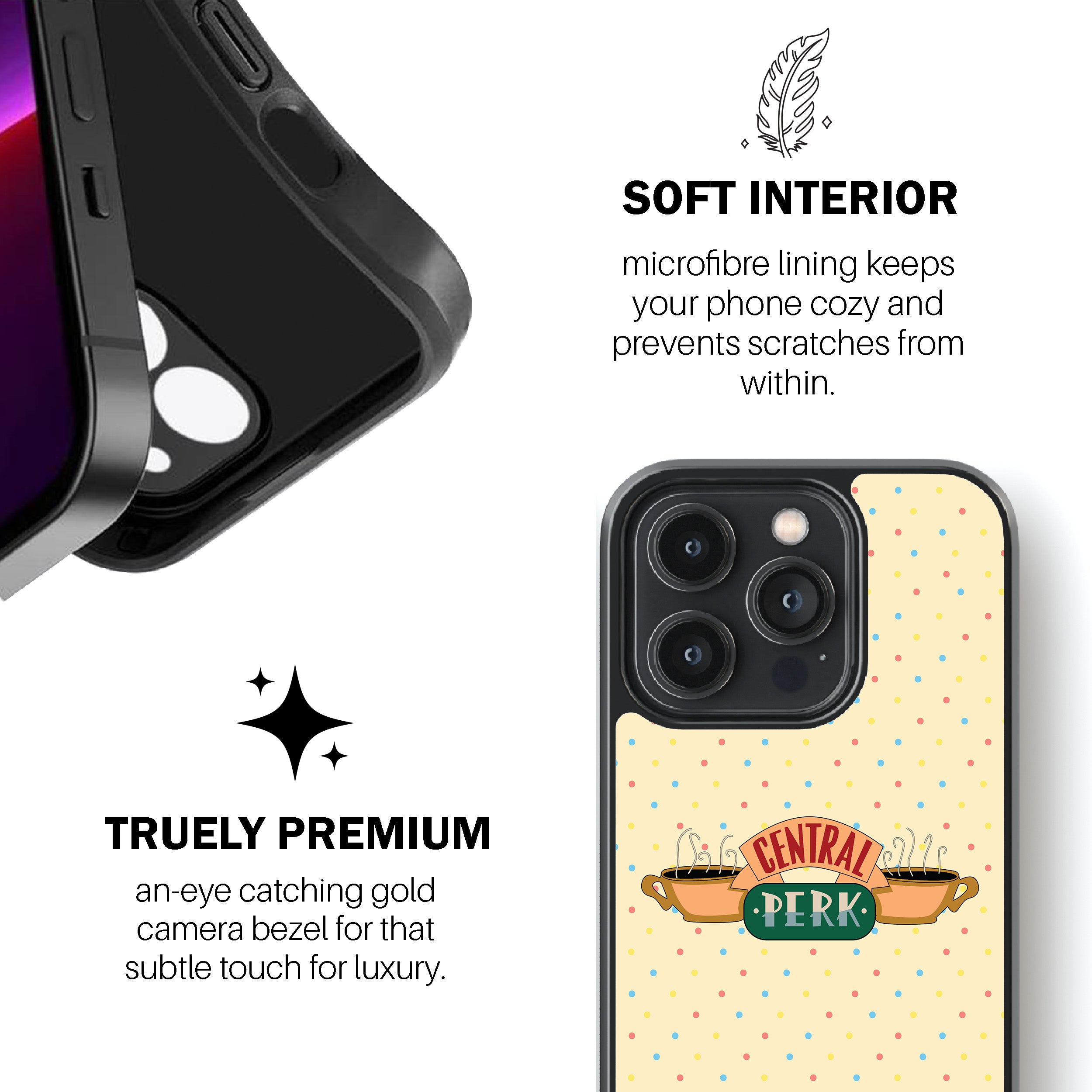 Central Perk Logo – Vintage Phone Cover