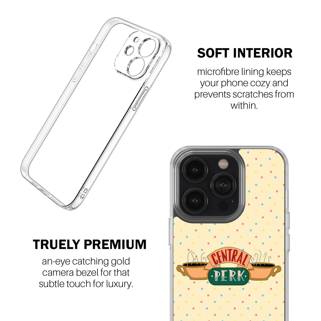Central Perk Logo – Vintage Phone Cover