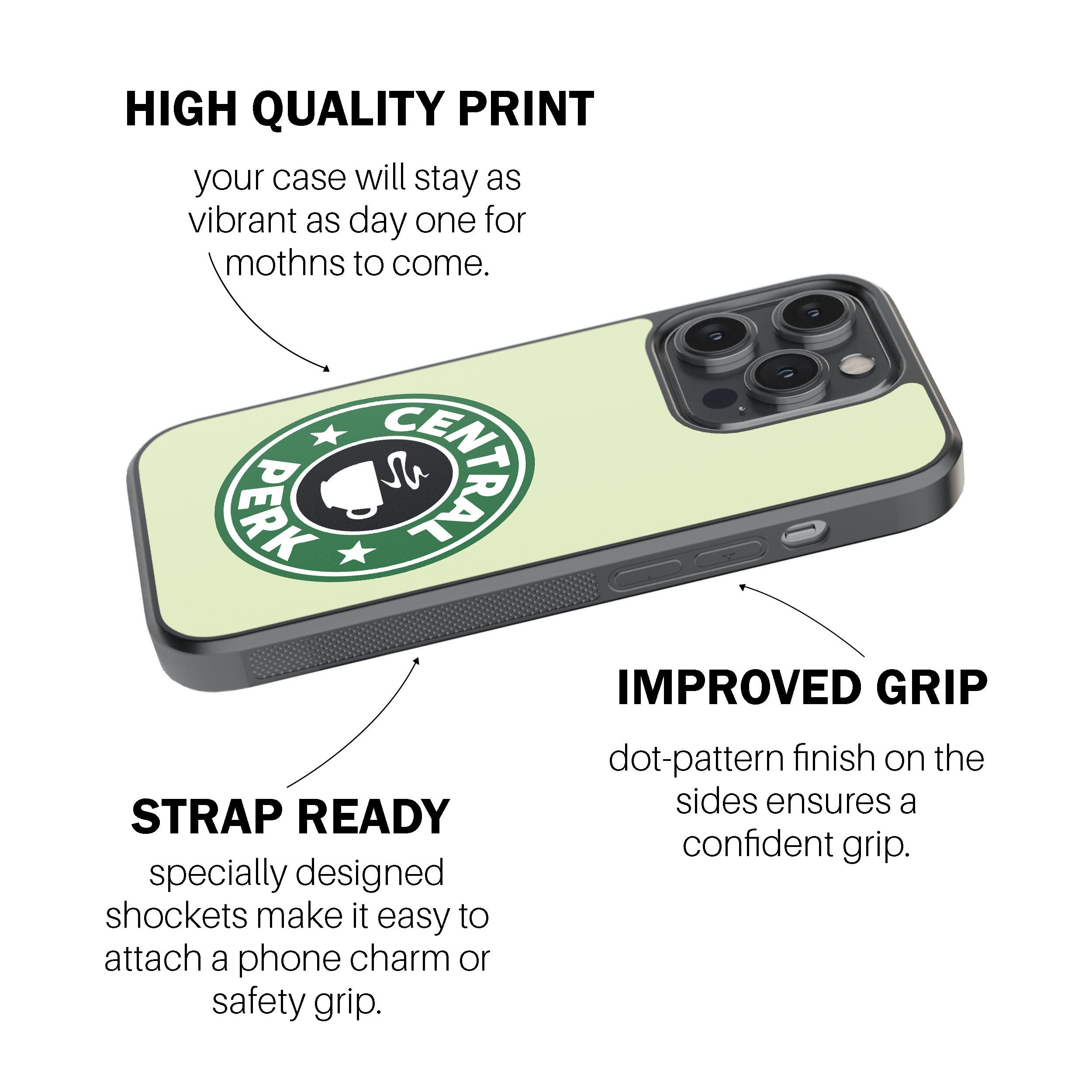 Central Perk Logo – Coffee Seal Phone Cover