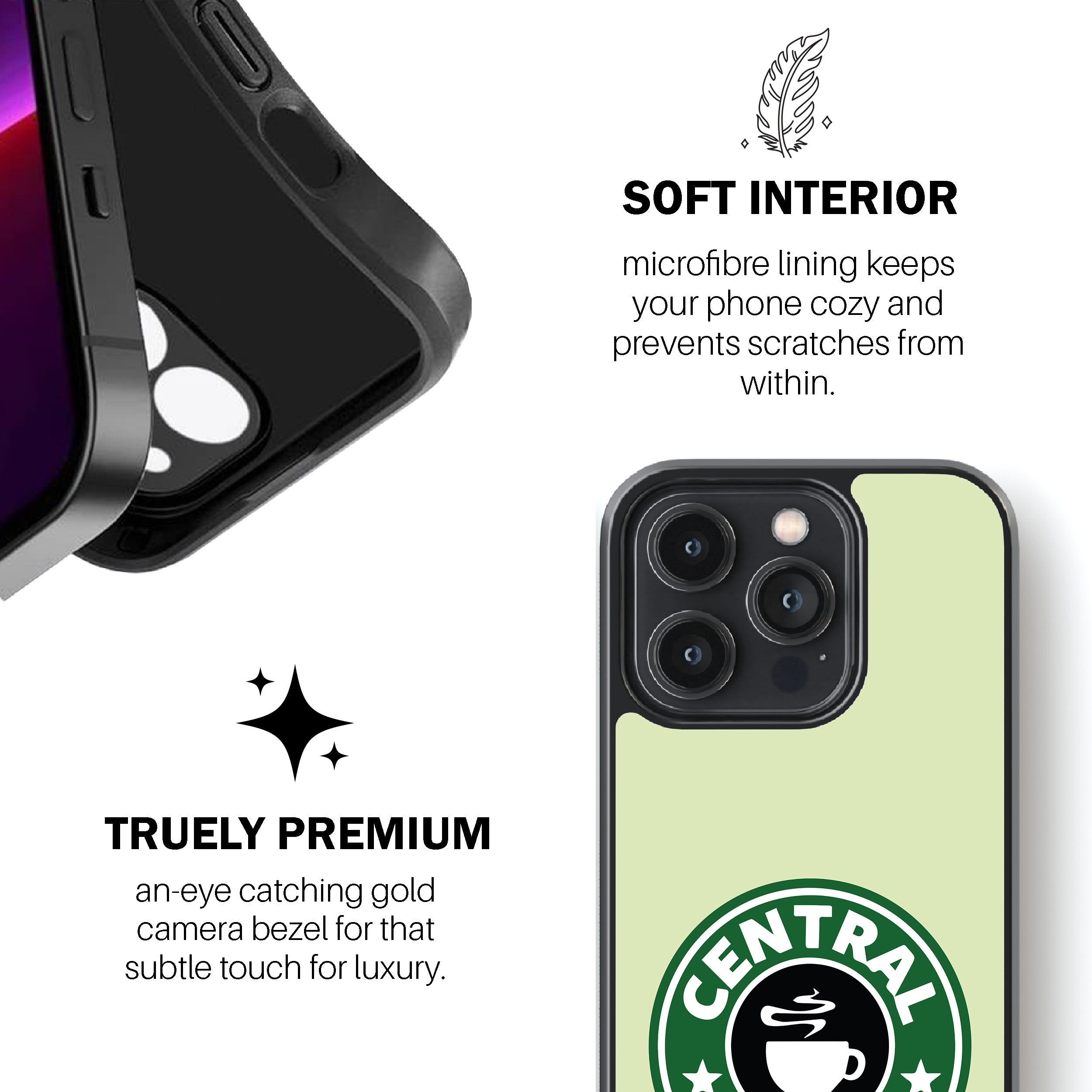 Central Perk Logo – Coffee Seal Phone Cover