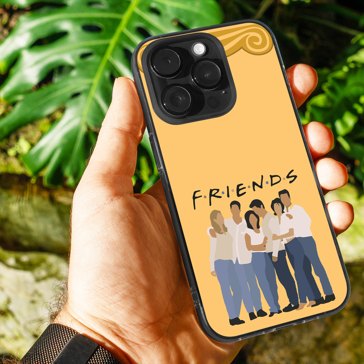 FRIENDS Minimal Cast Silhouette Phone Cover