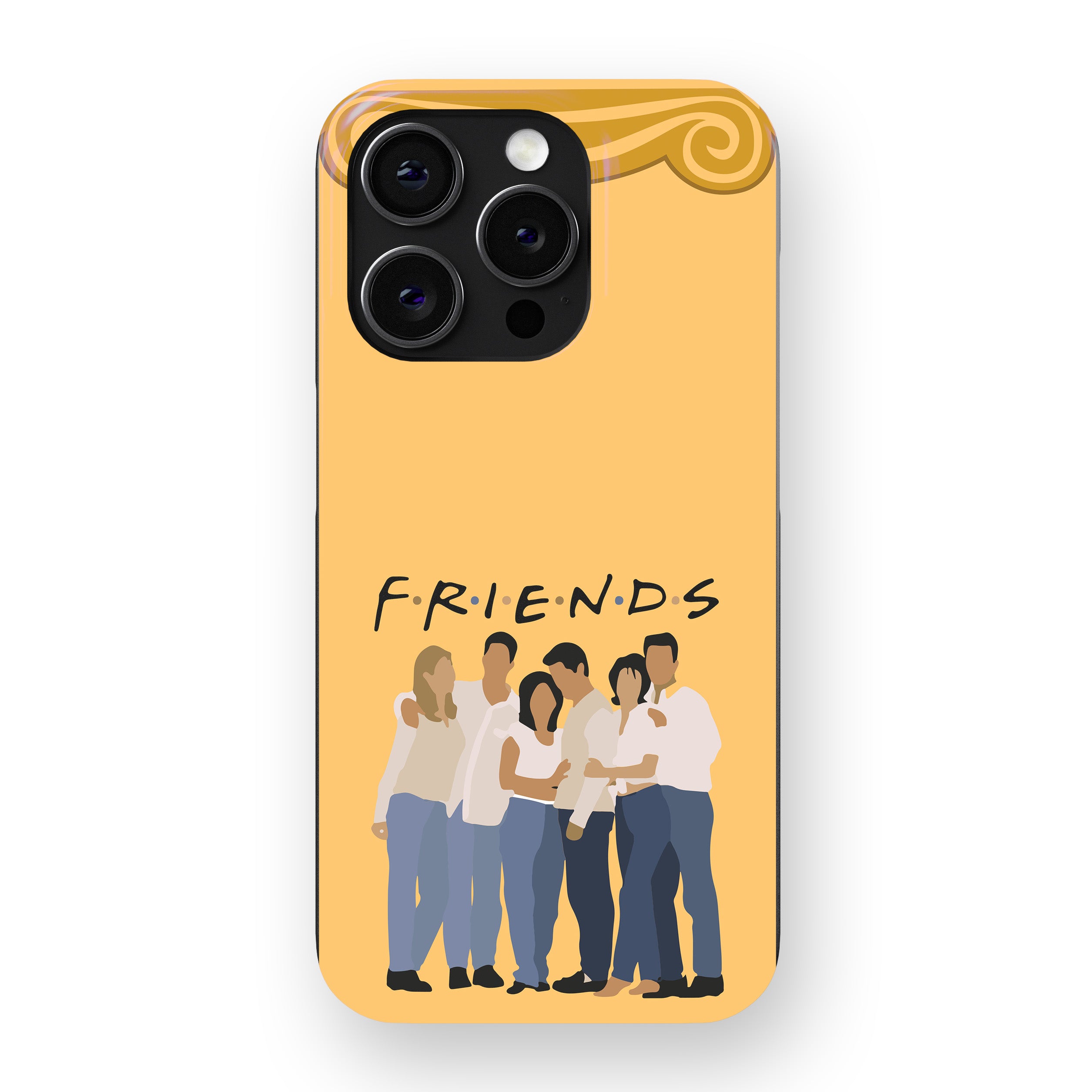 FRIENDS Minimal Cast Silhouette Phone Cover