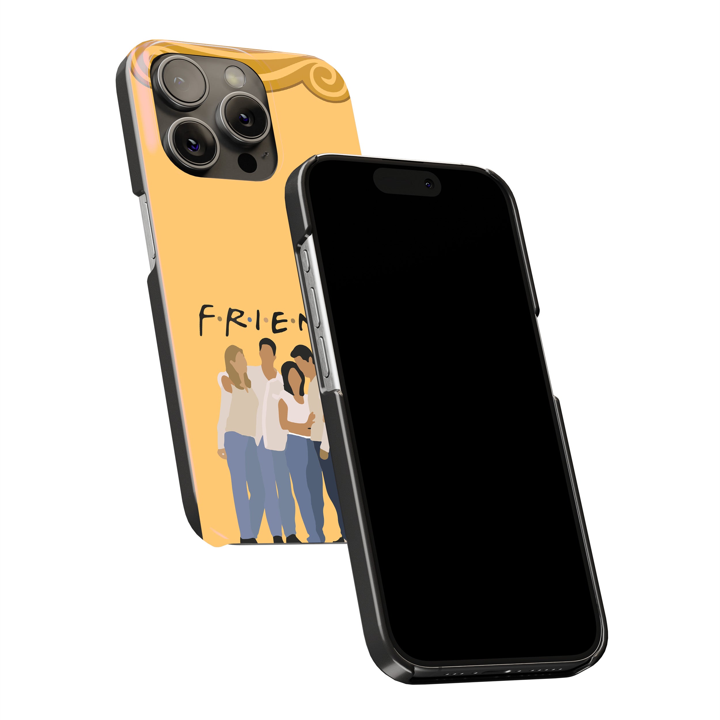 FRIENDS Minimal Cast Silhouette Phone Cover