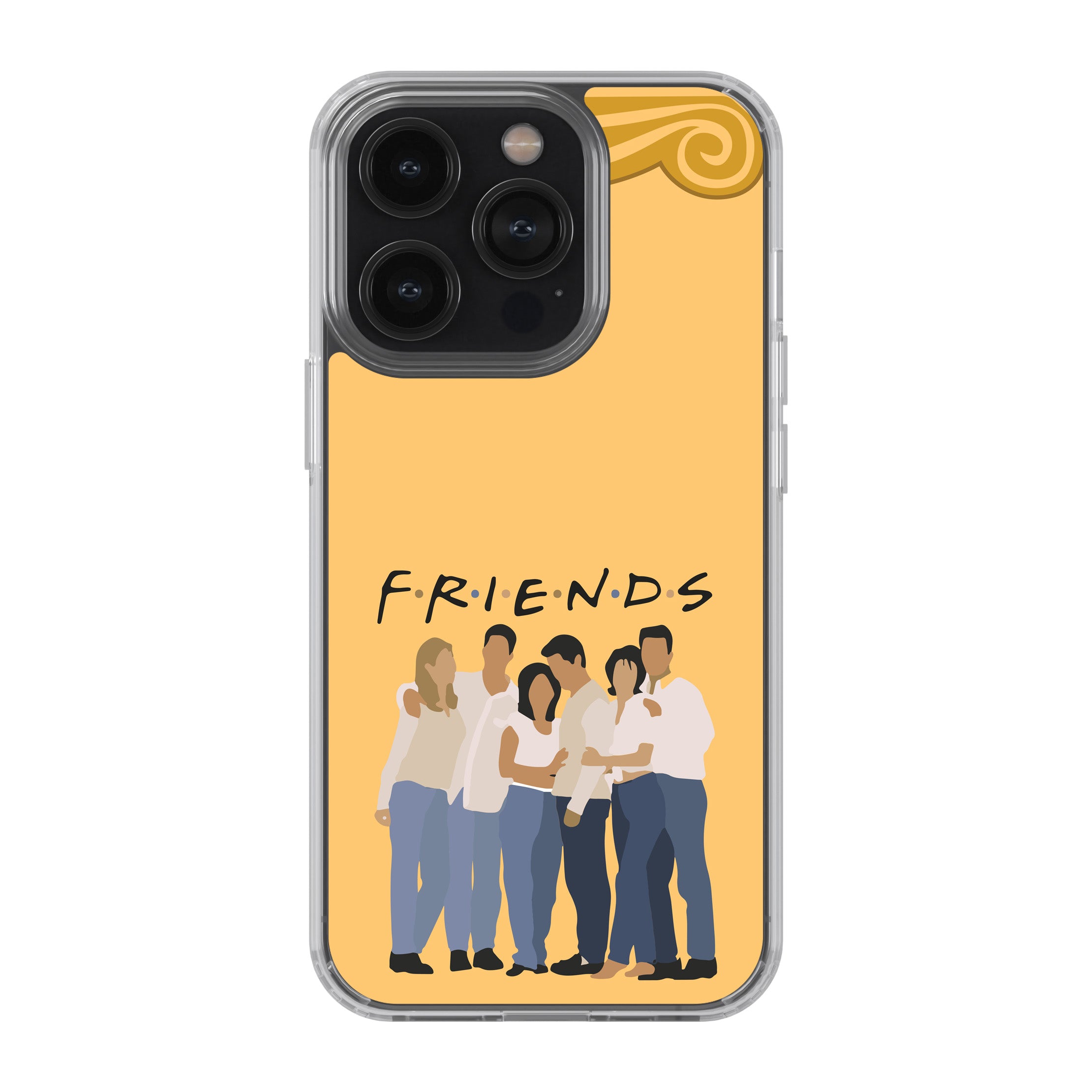 FRIENDS Minimal Cast Silhouette Phone Cover